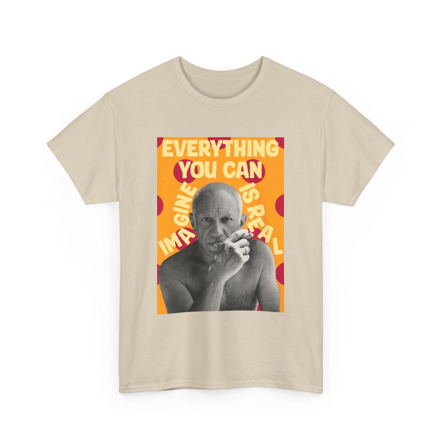 Picasso Real Orange Heavy Cotton Tee