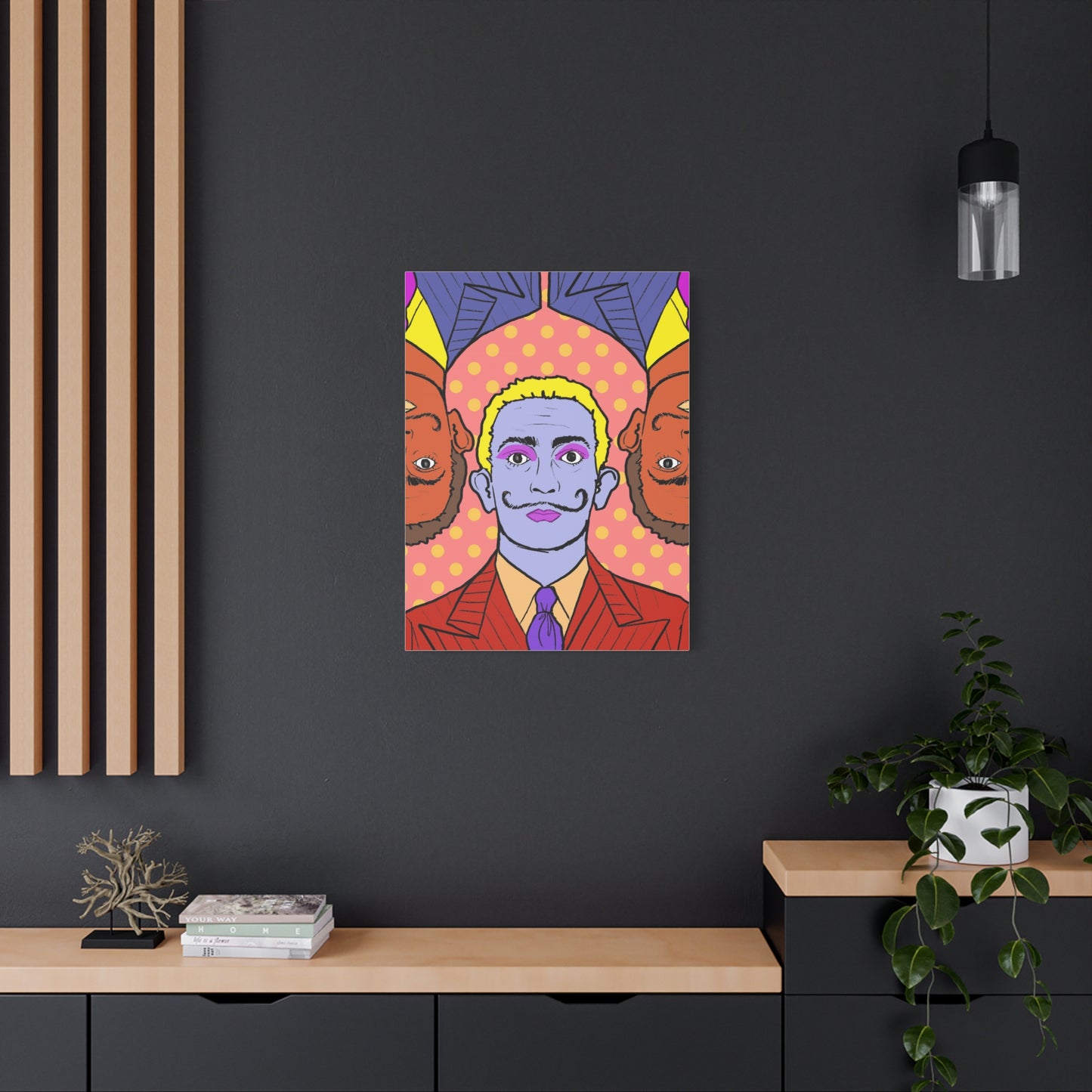 Dalí Psy-Art Canvas, Stretched