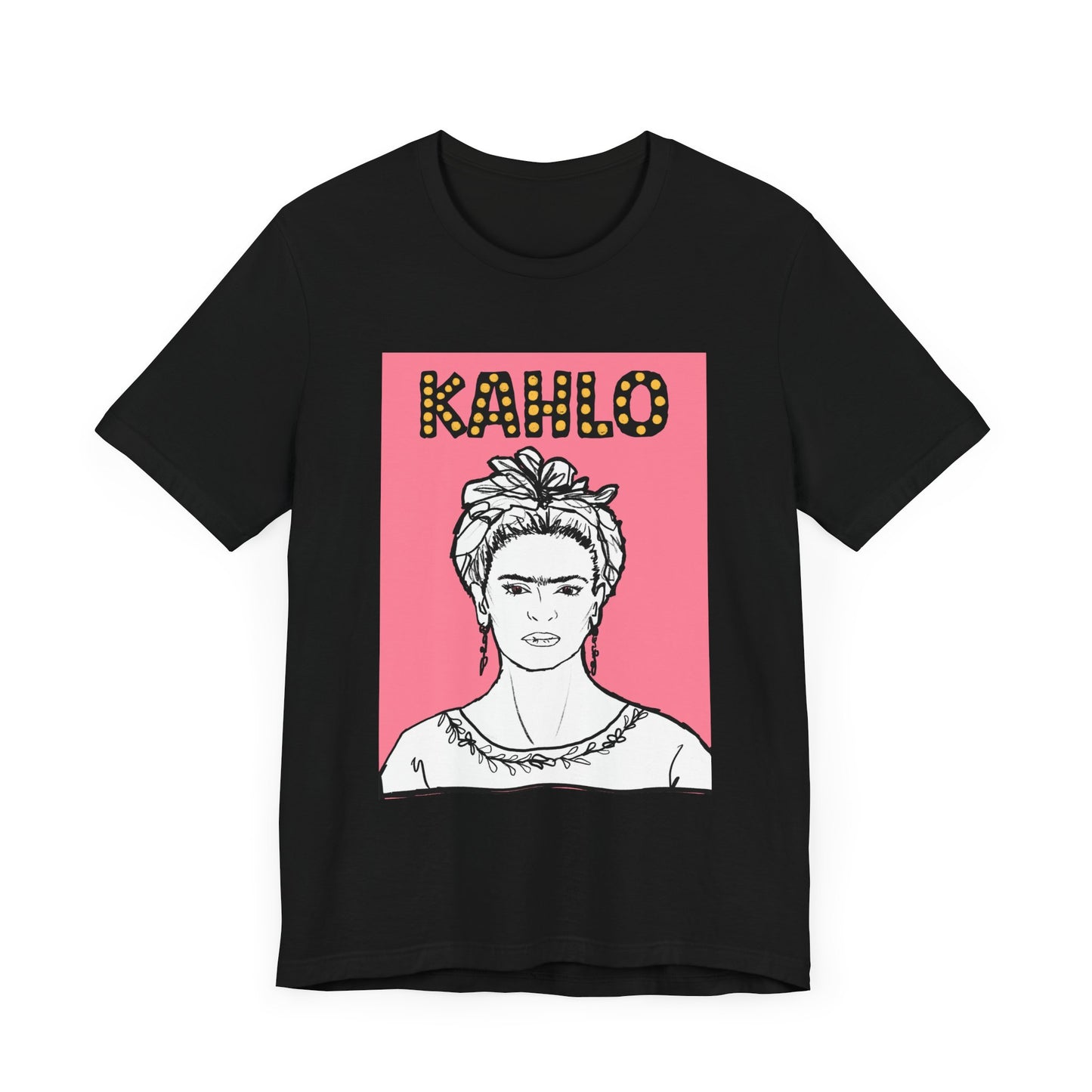 Kahlo Pink Short Sleeve Tee