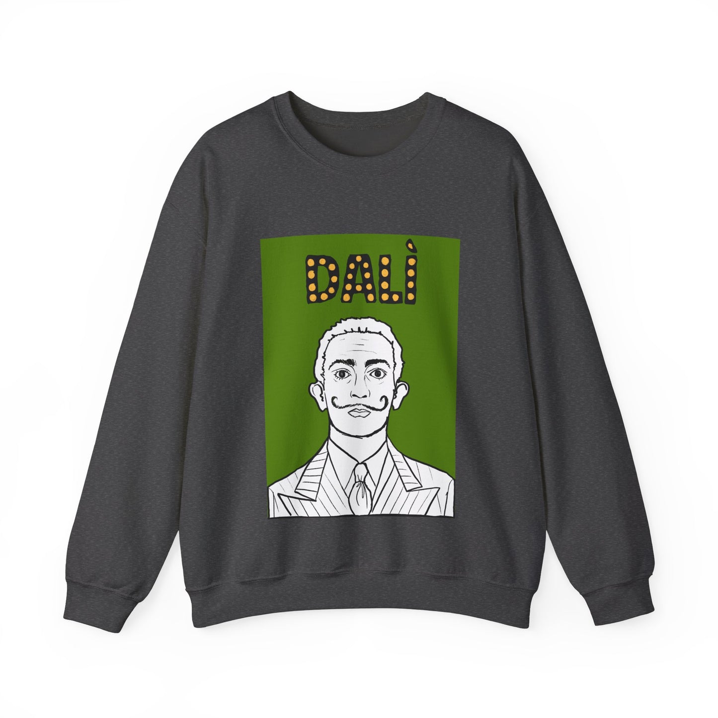 Dalí Green Crewneck Sweatshirt