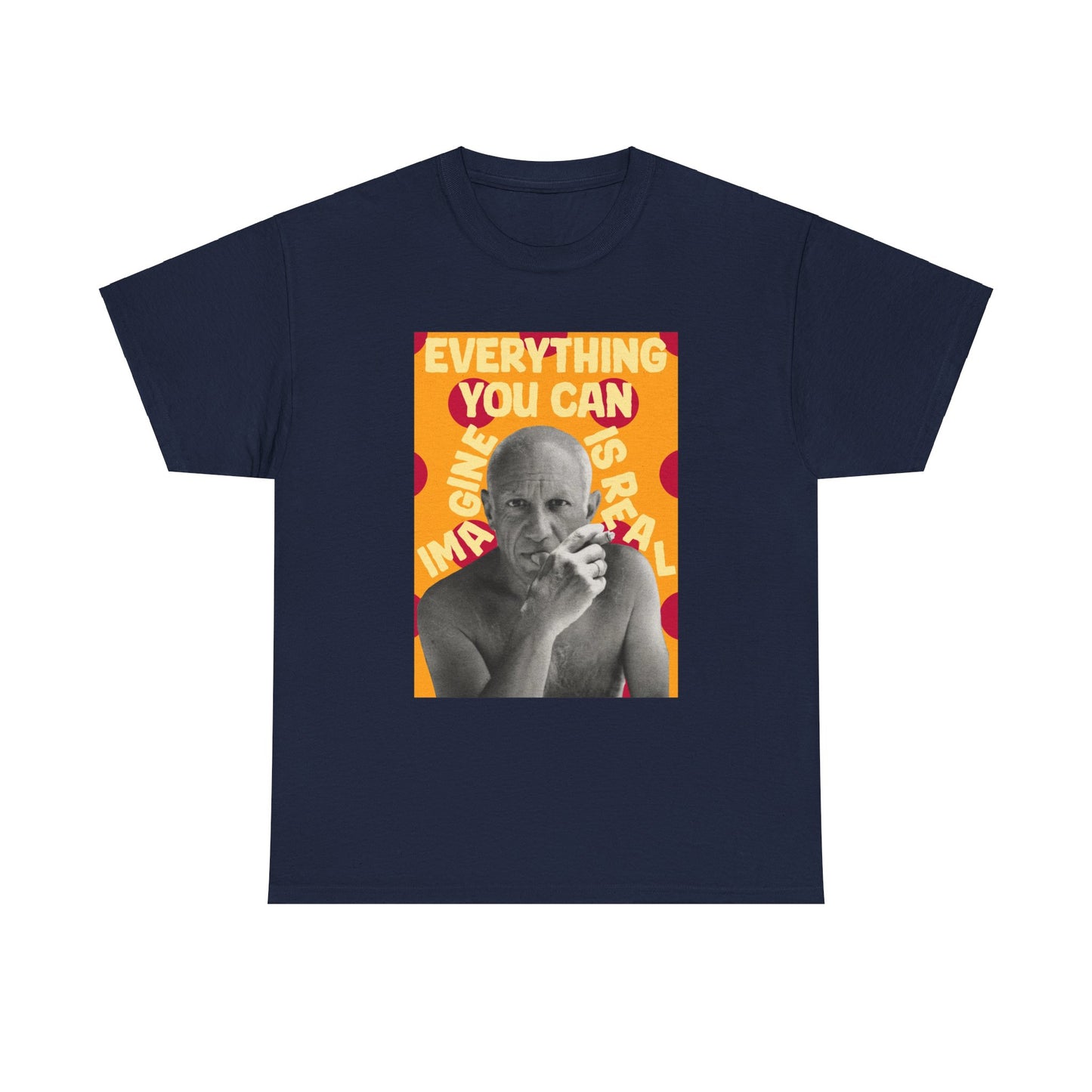 Picasso Real Orange Heavy Cotton Tee