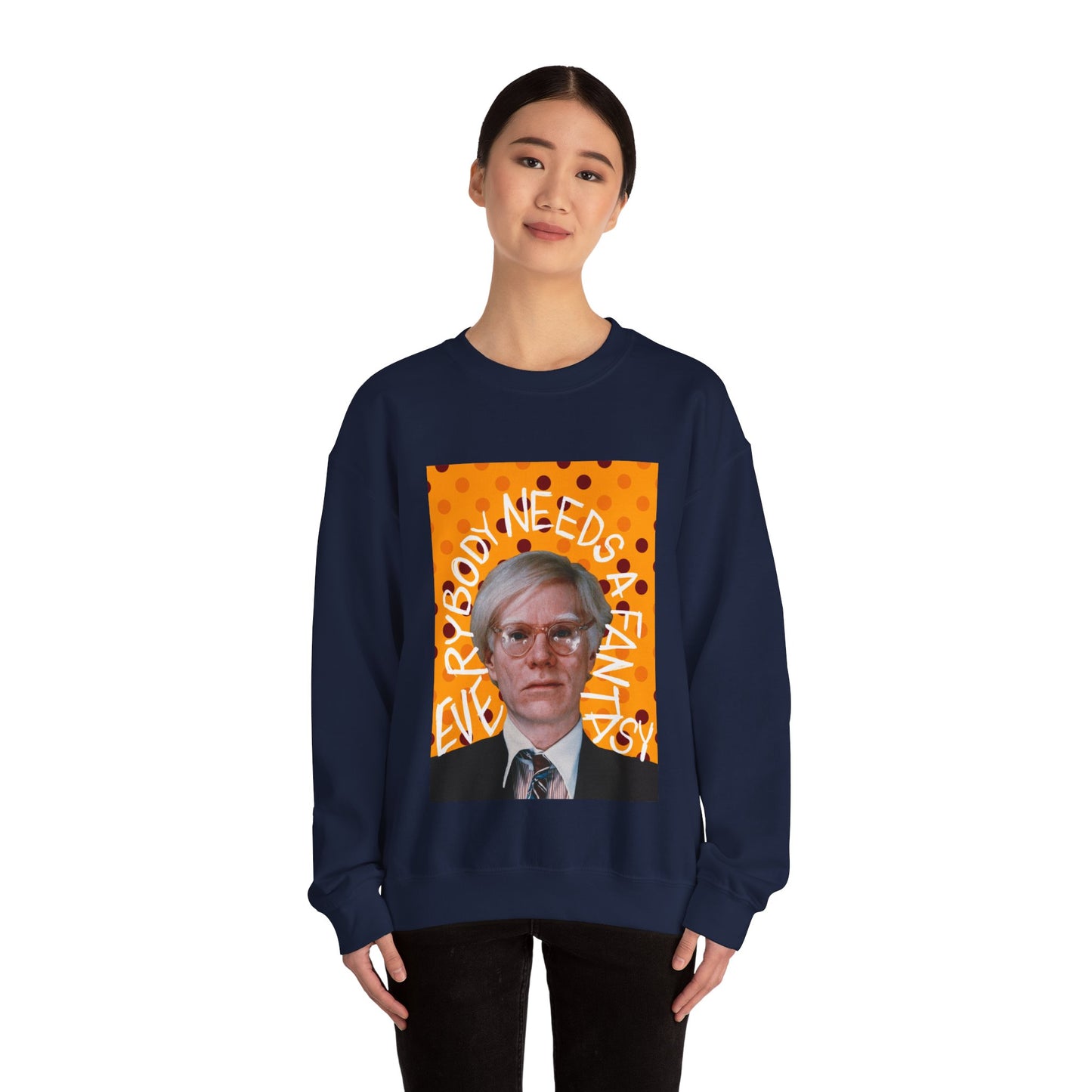 Fantasy Warhol-verse Heavy Blend™ Crewneck Sweatshirt