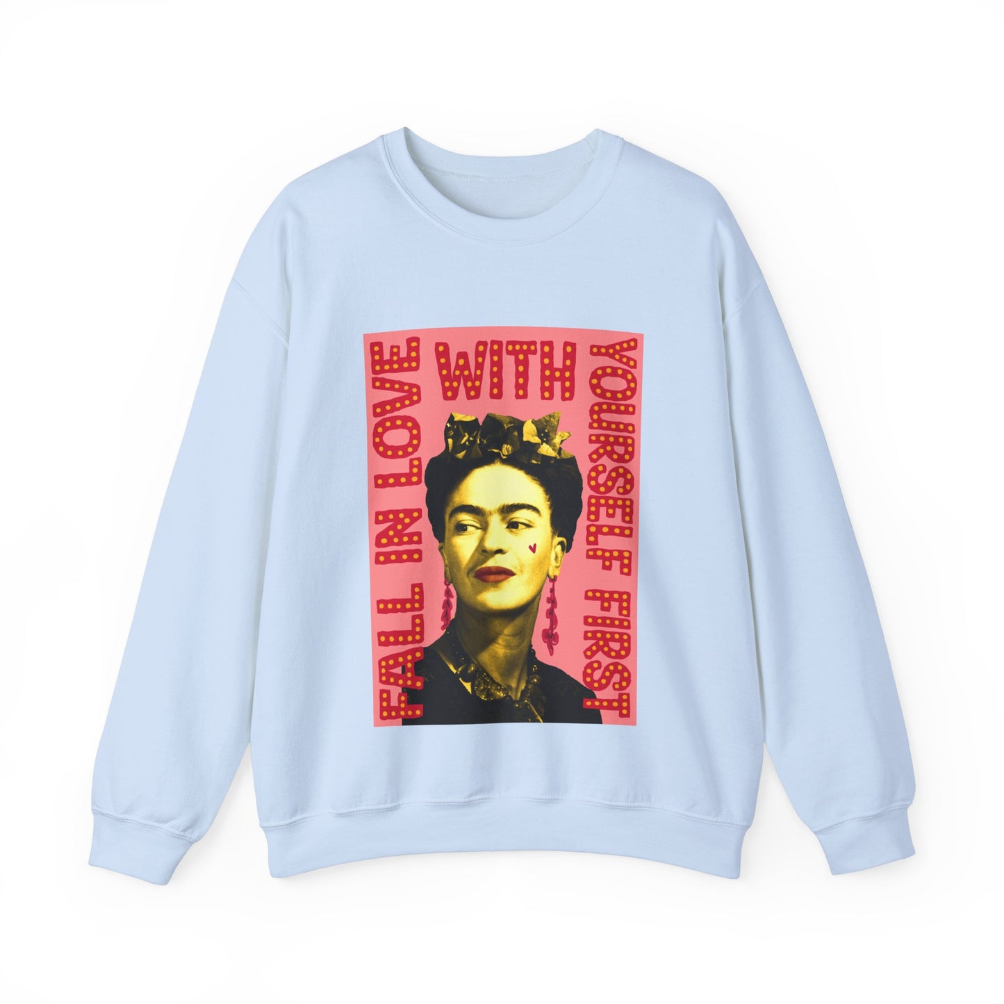 Love Yourself Frida Heavy Blend™ Crewneck Sweatshirt