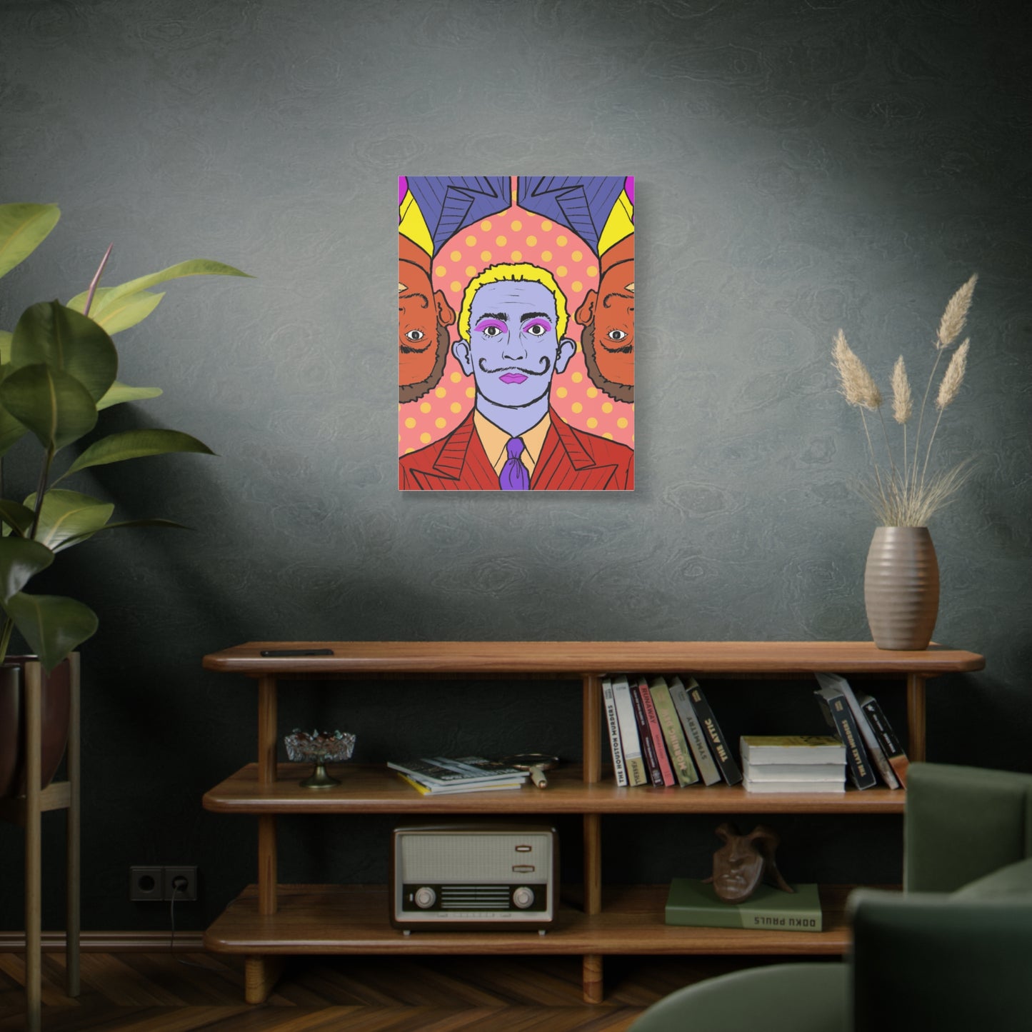 Dalí Psy-Art Canvas, Stretched