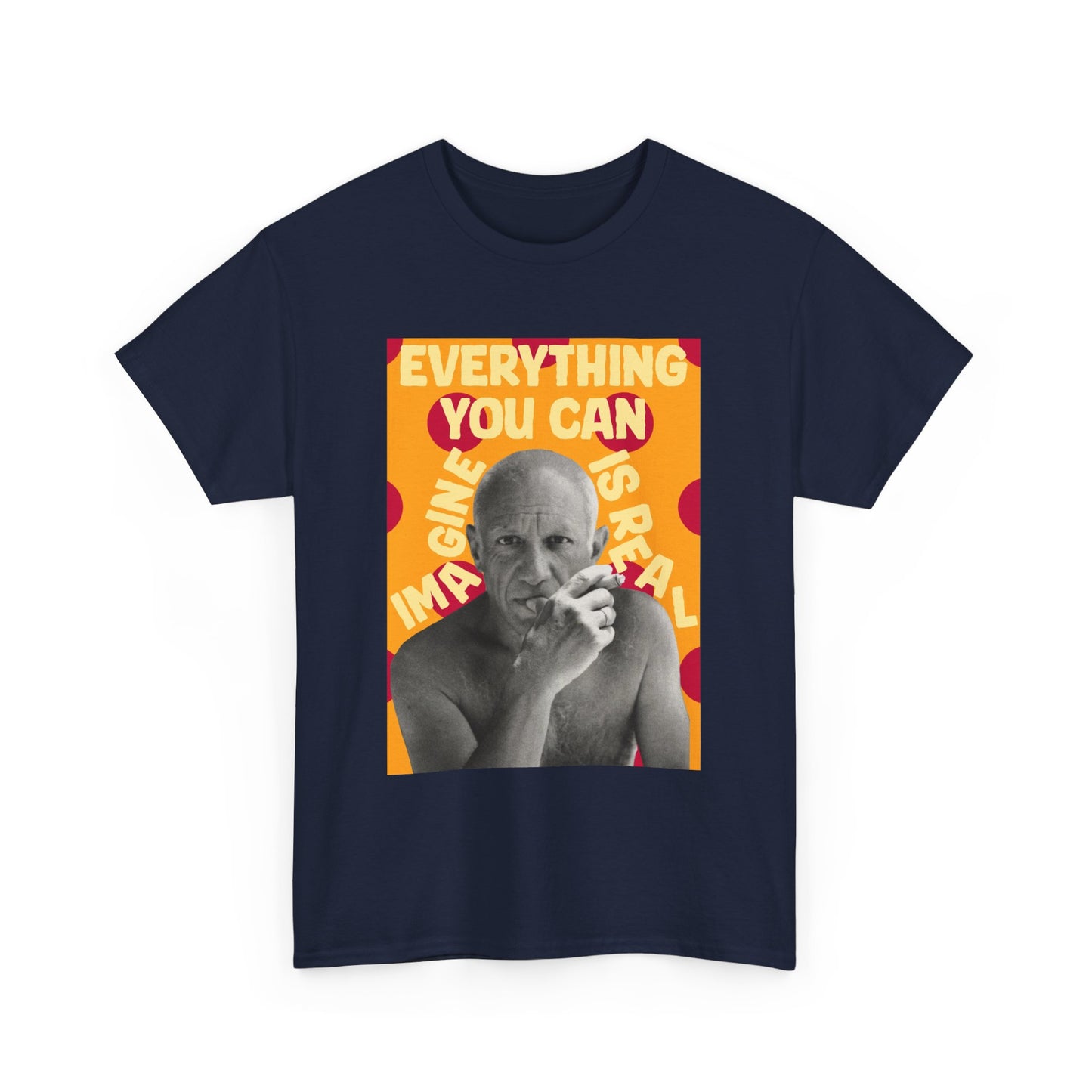 Picasso Real Orange Heavy Cotton Tee