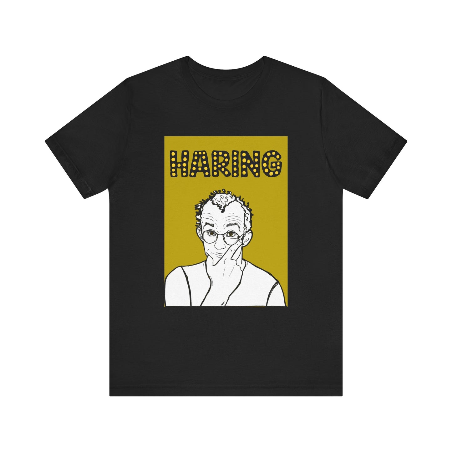 Haring Mustard Short Sleeve Tee