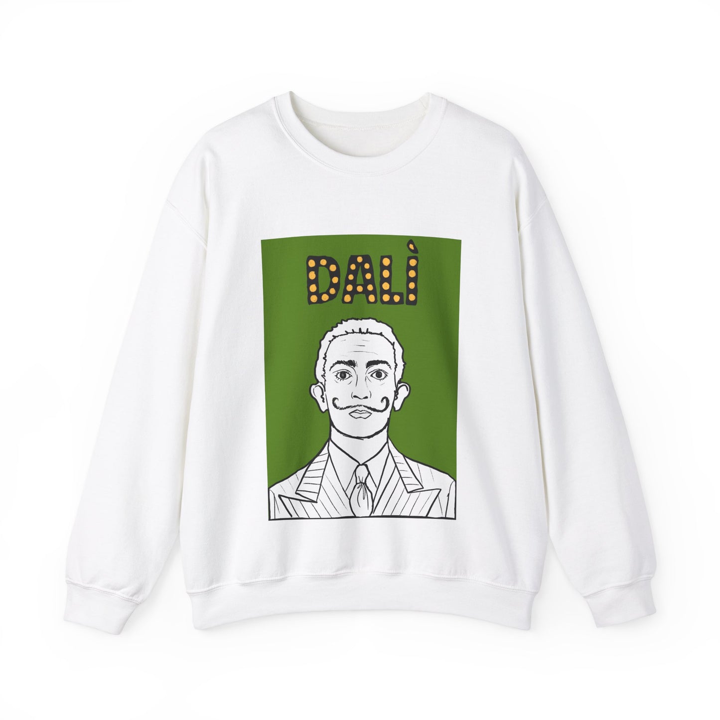 Dalí Green Crewneck Sweatshirt