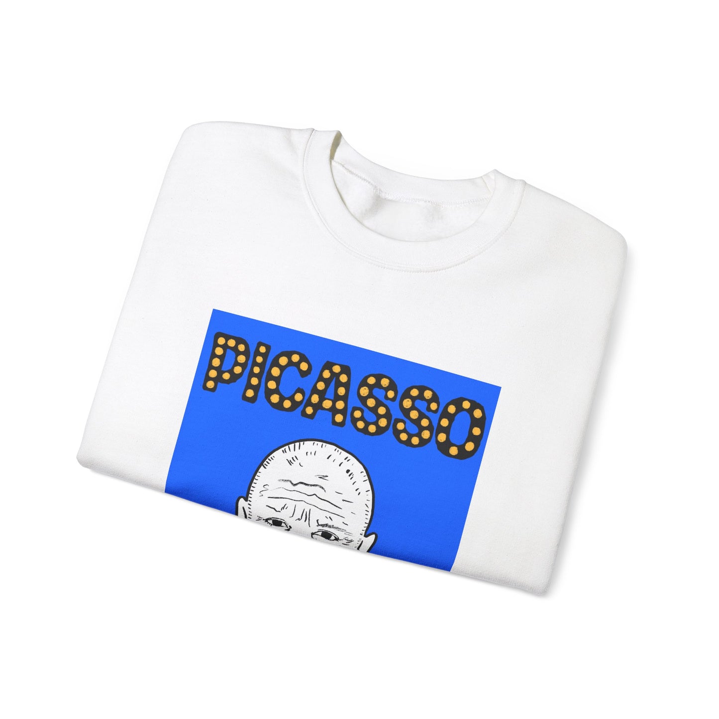 Picasso Blue Crewneck Sweatshirt