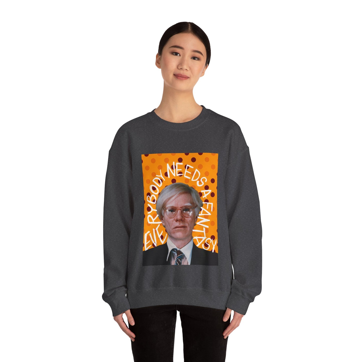 Fantasy Warhol-verse Heavy Blend™ Crewneck Sweatshirt