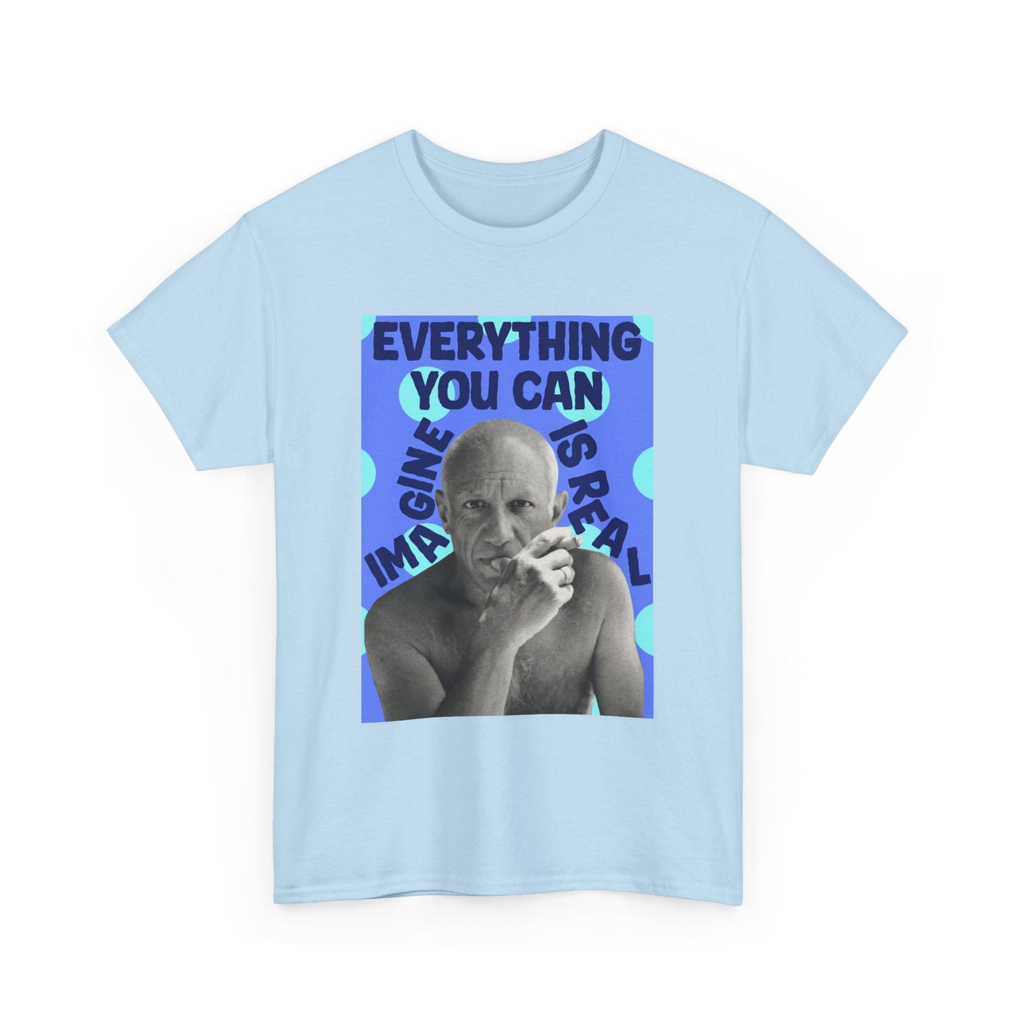 Picasso Real Blue Heavy Cotton Tee