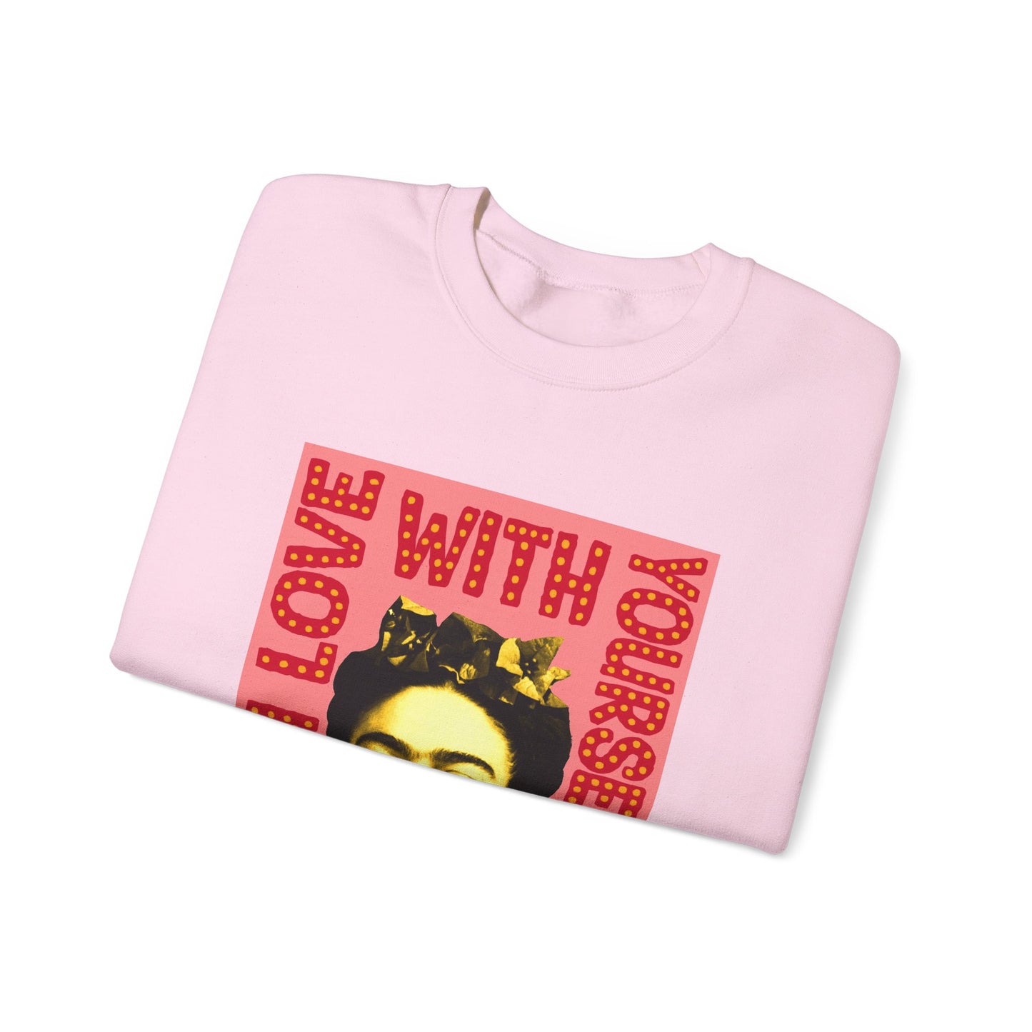 Love Yourself Frida Heavy Blend™ Crewneck Sweatshirt