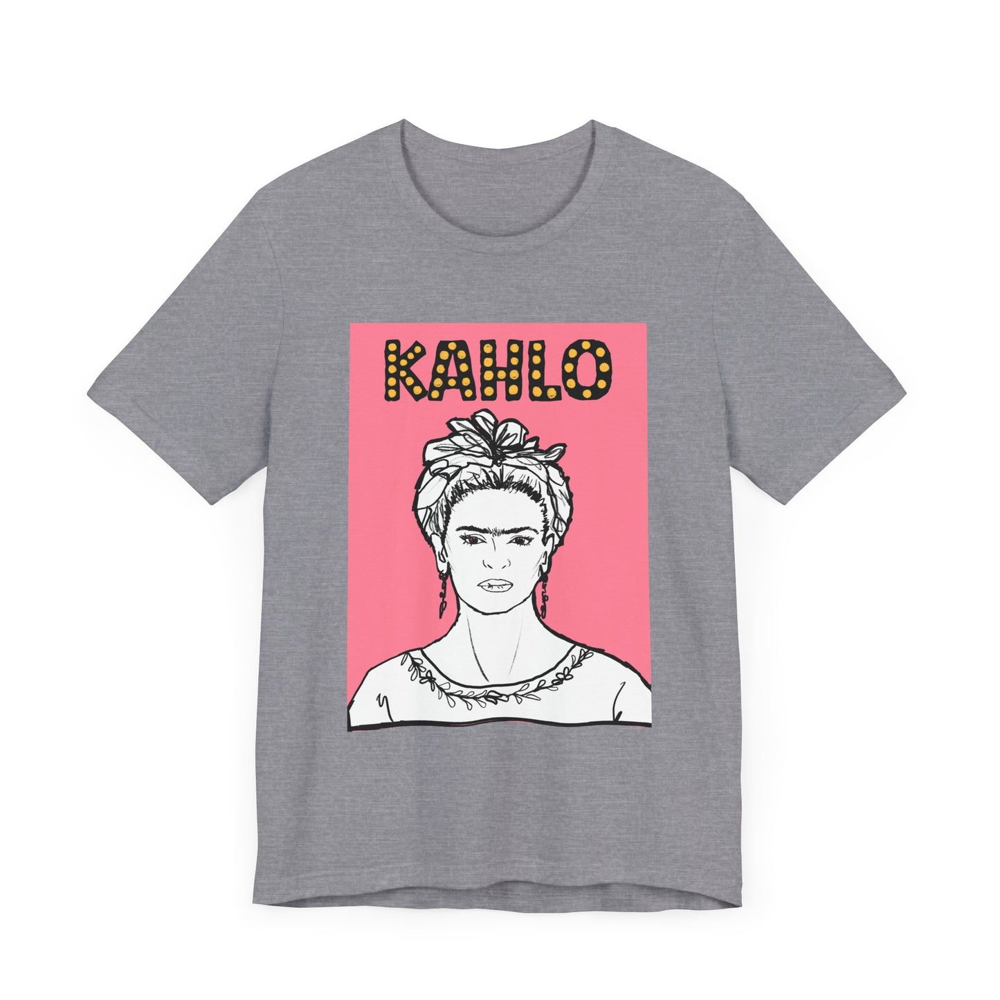 Kahlo Pink Short Sleeve Tee