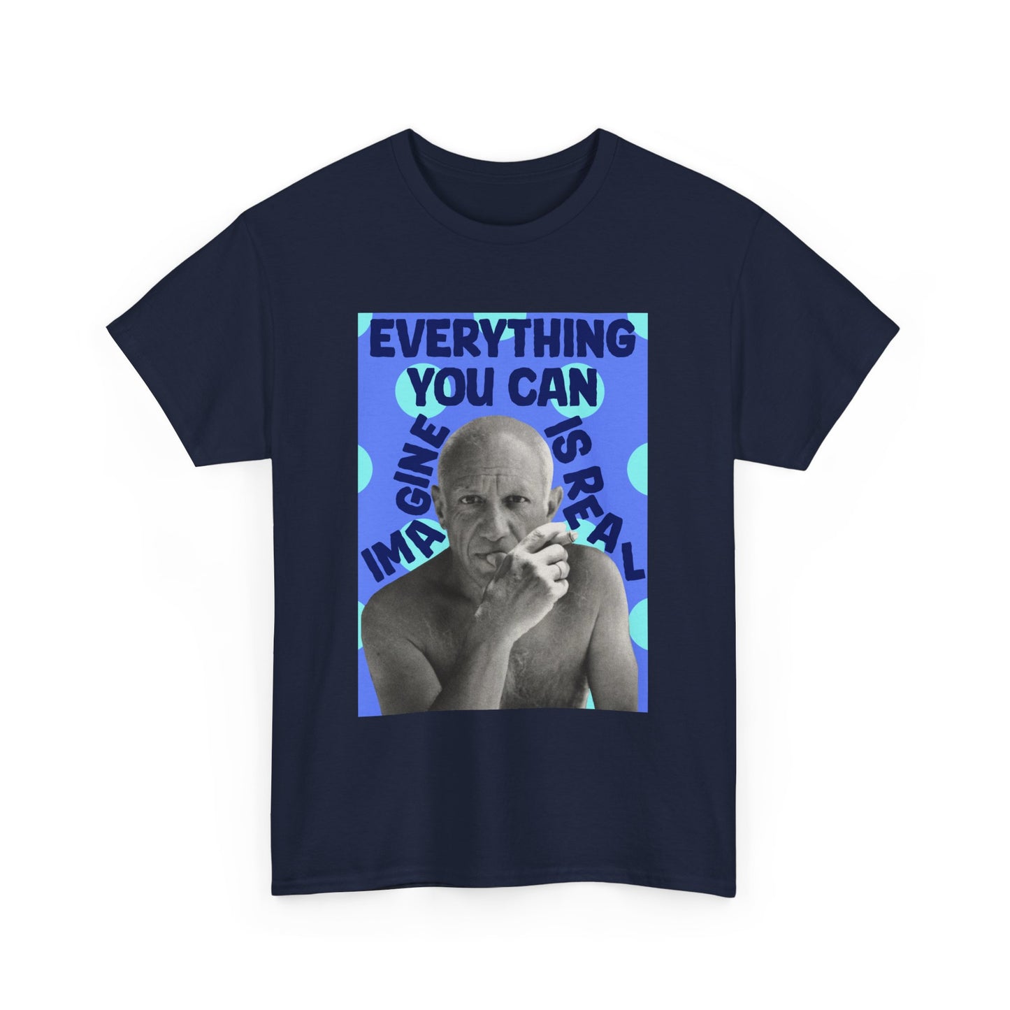 Picasso Real Blue Heavy Cotton Tee