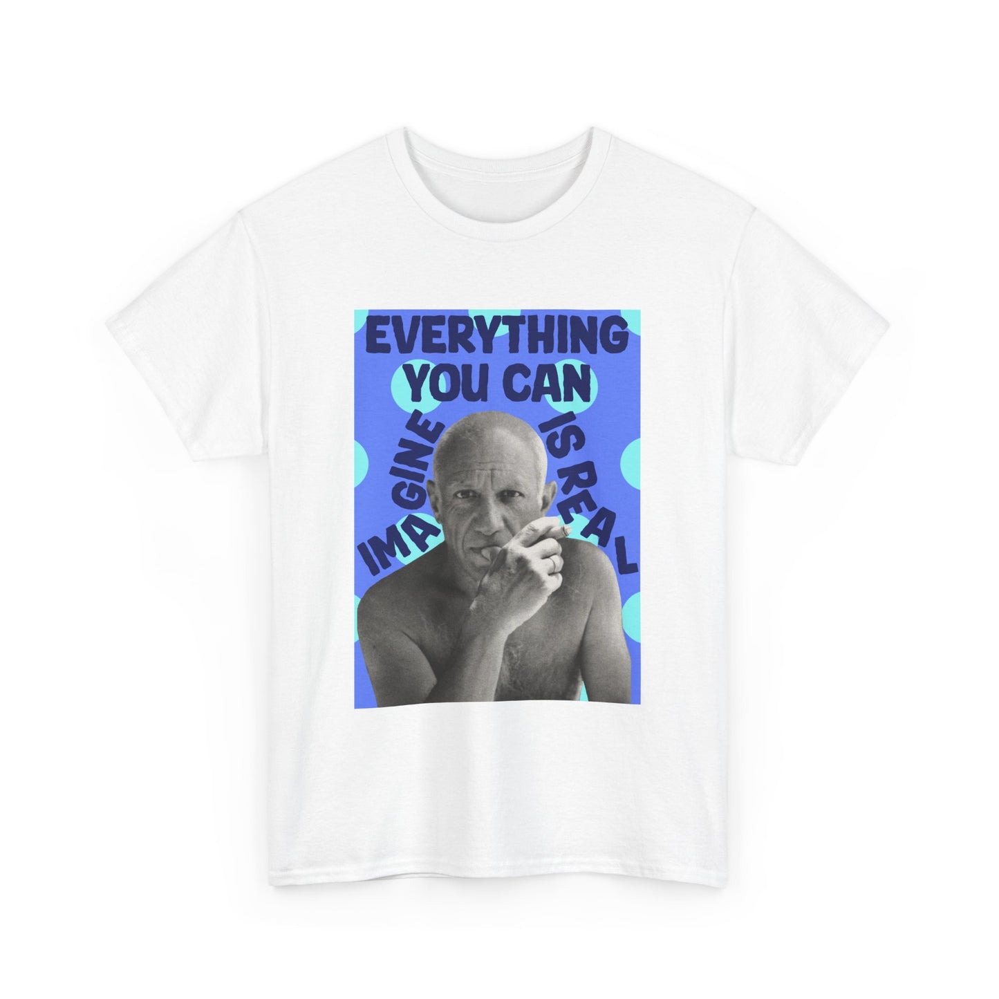 Picasso Real Blue Heavy Cotton Tee