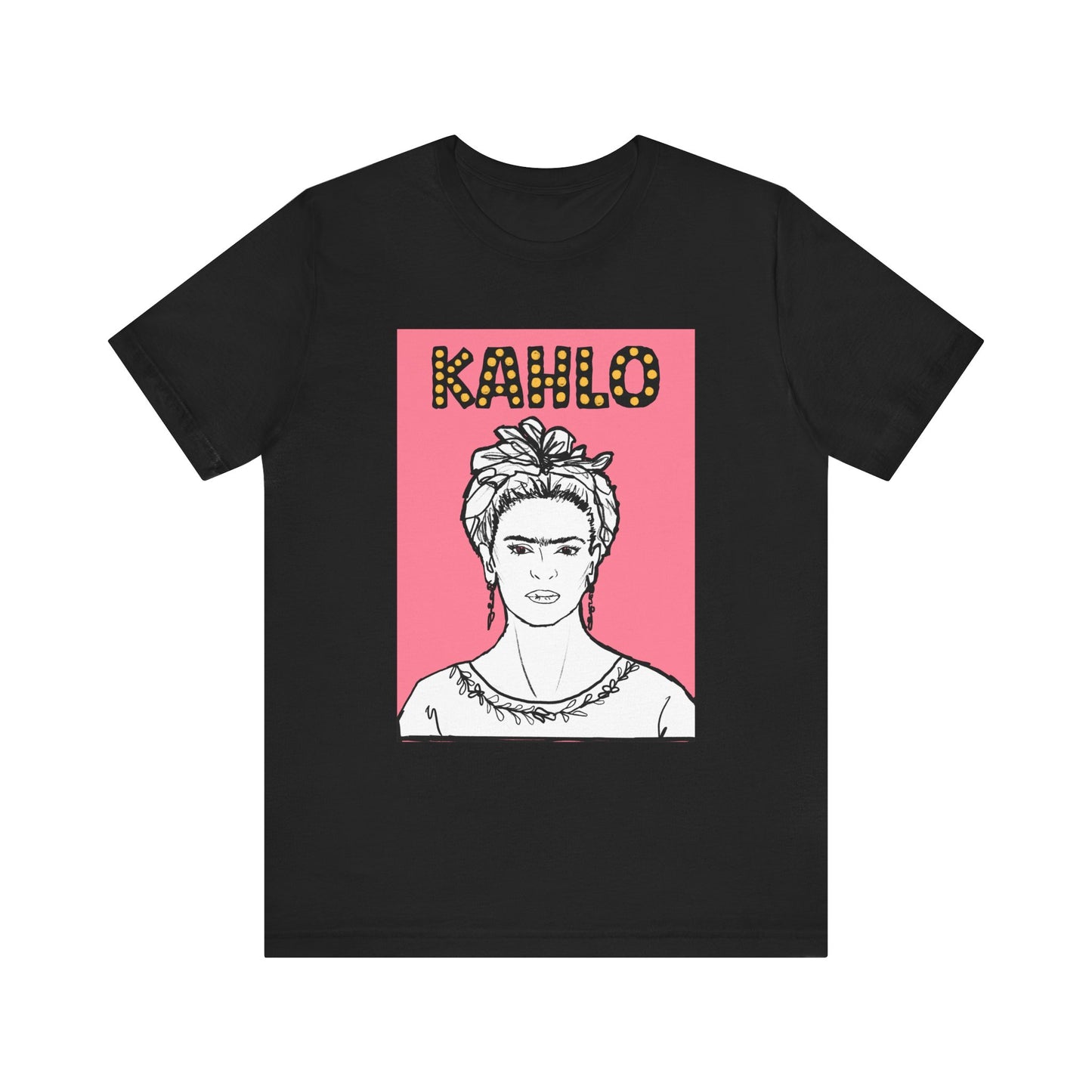 Kahlo Pink Short Sleeve Tee