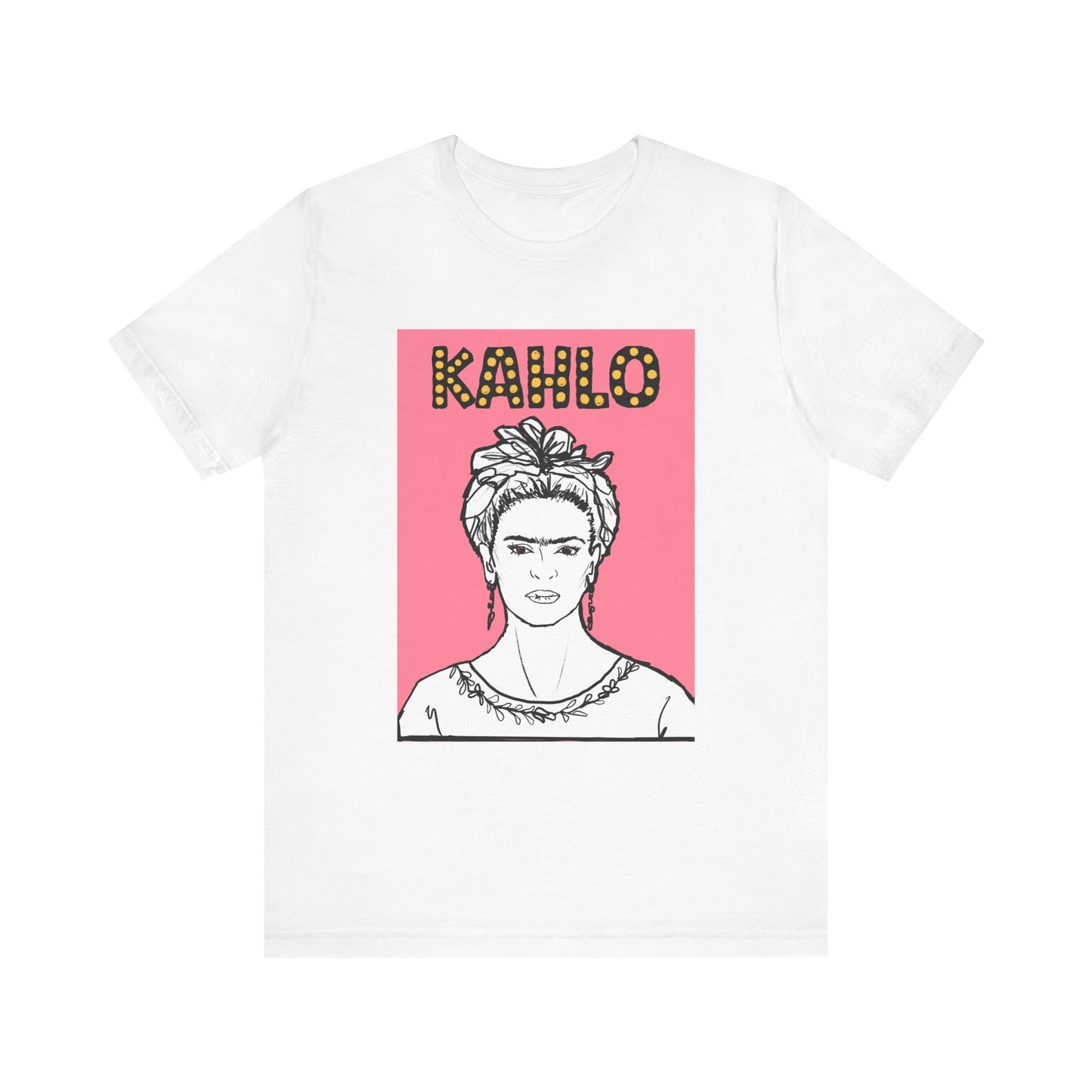 Kahlo Pink Short Sleeve Tee
