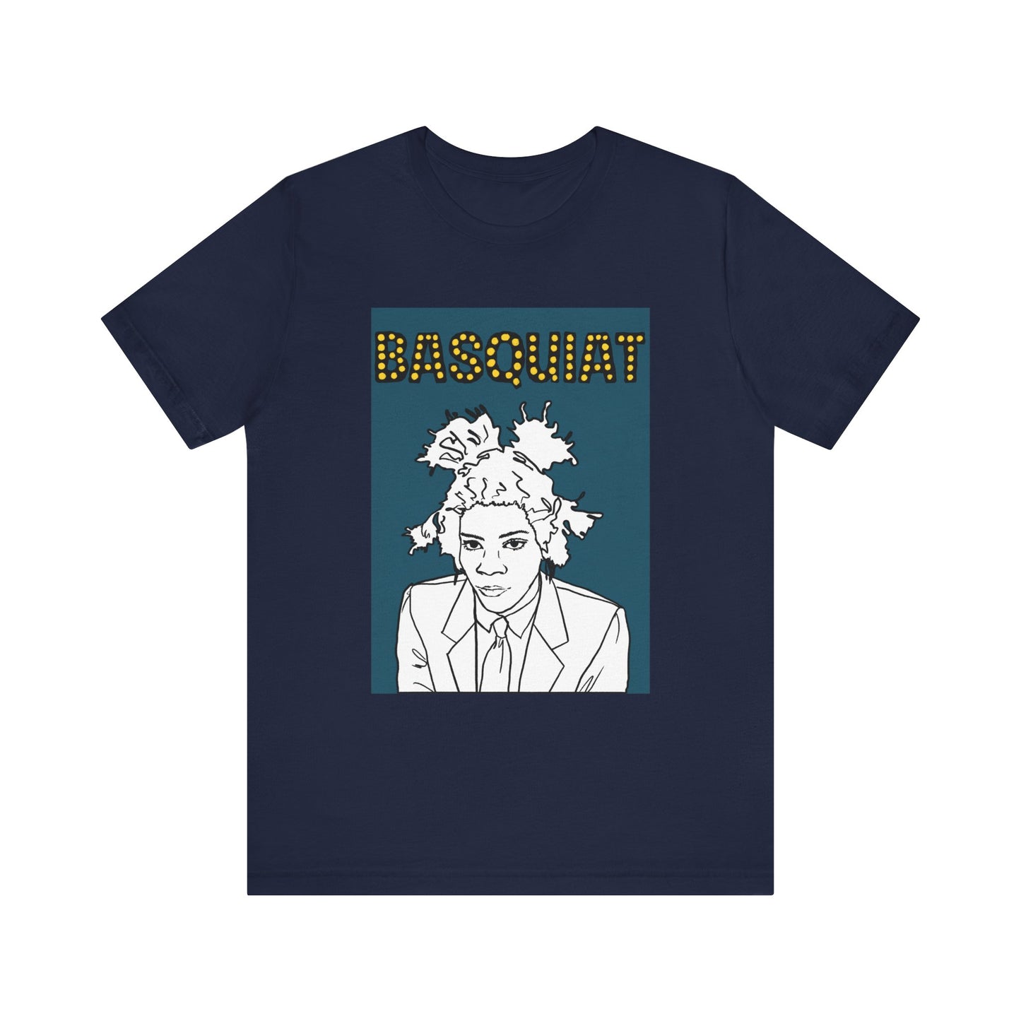 Basquiat Navy Short Sleeve Tee