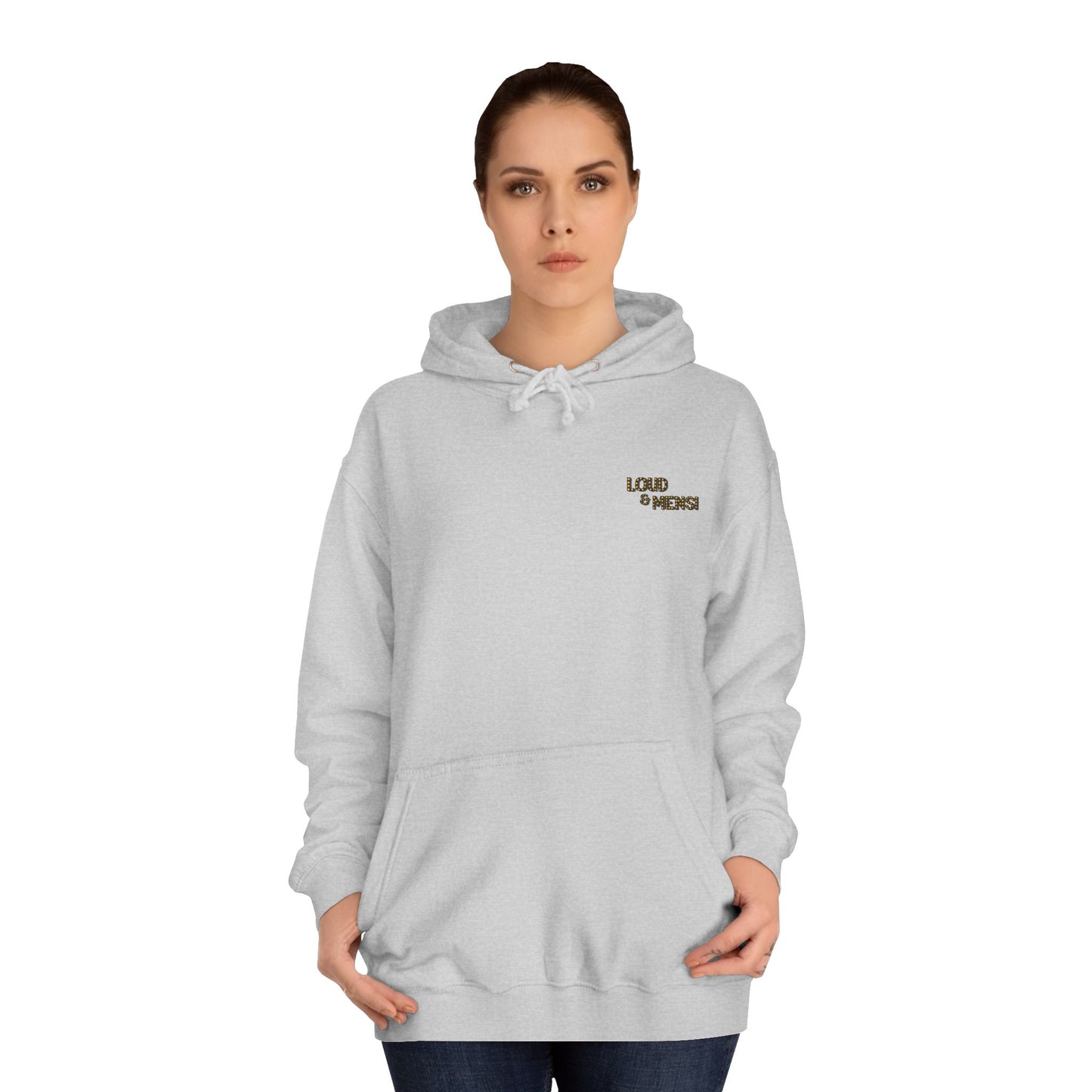 Not Boring Warhol Blue Hoodie