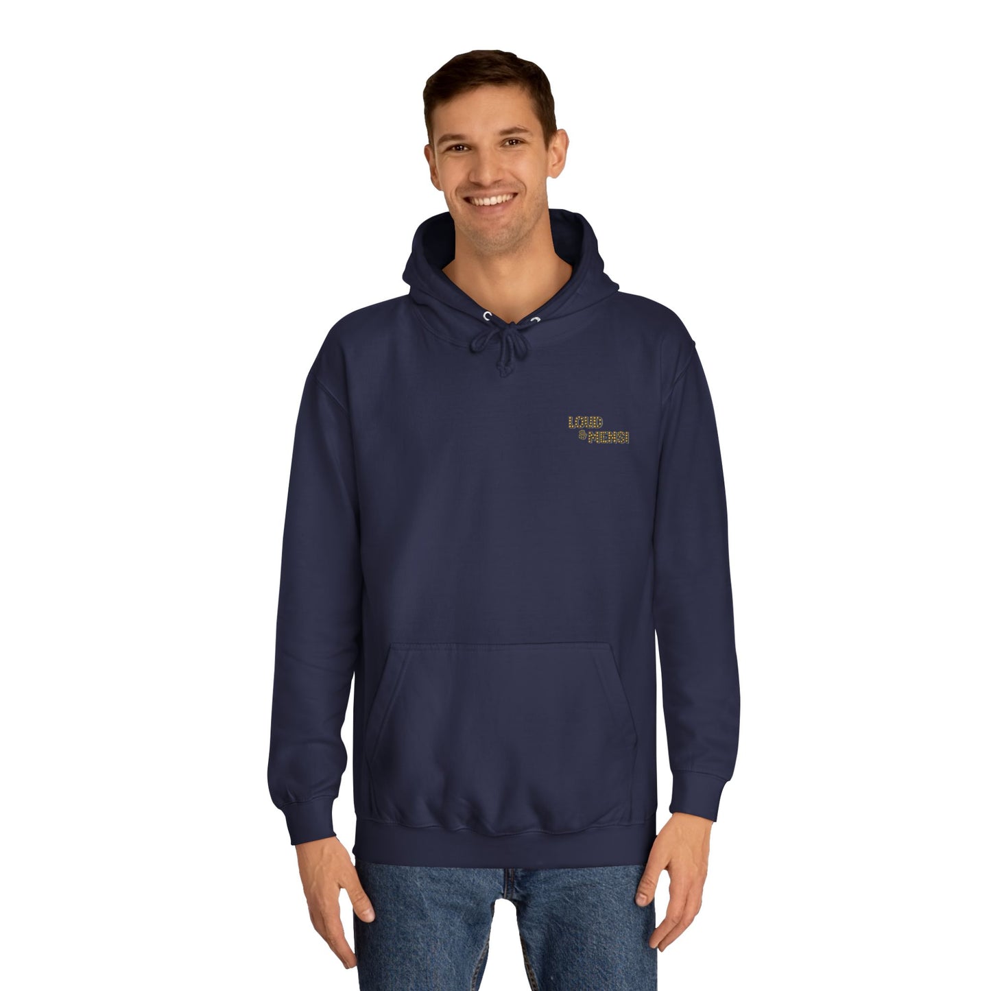 Not Boring Warhol Blue Hoodie