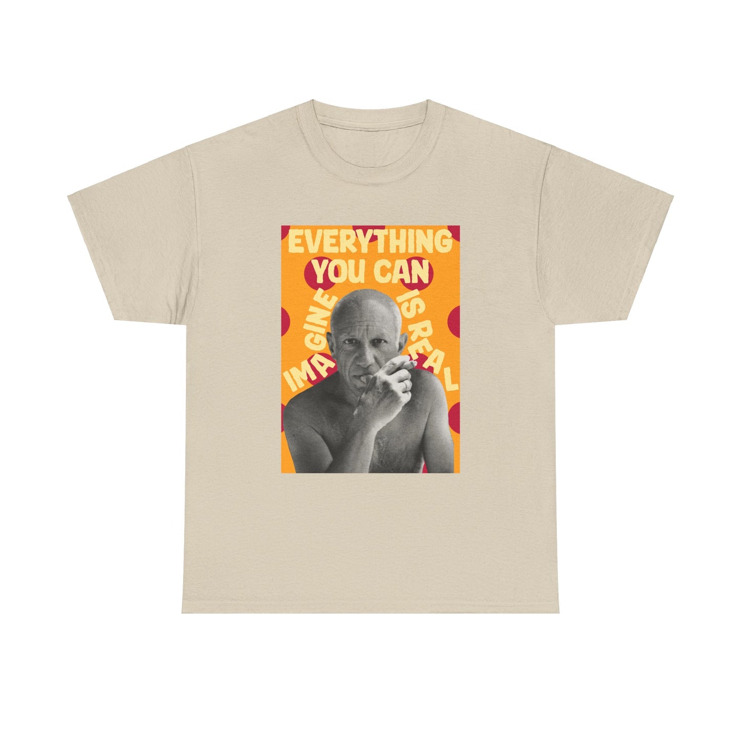 Picasso Real Orange Heavy Cotton Tee