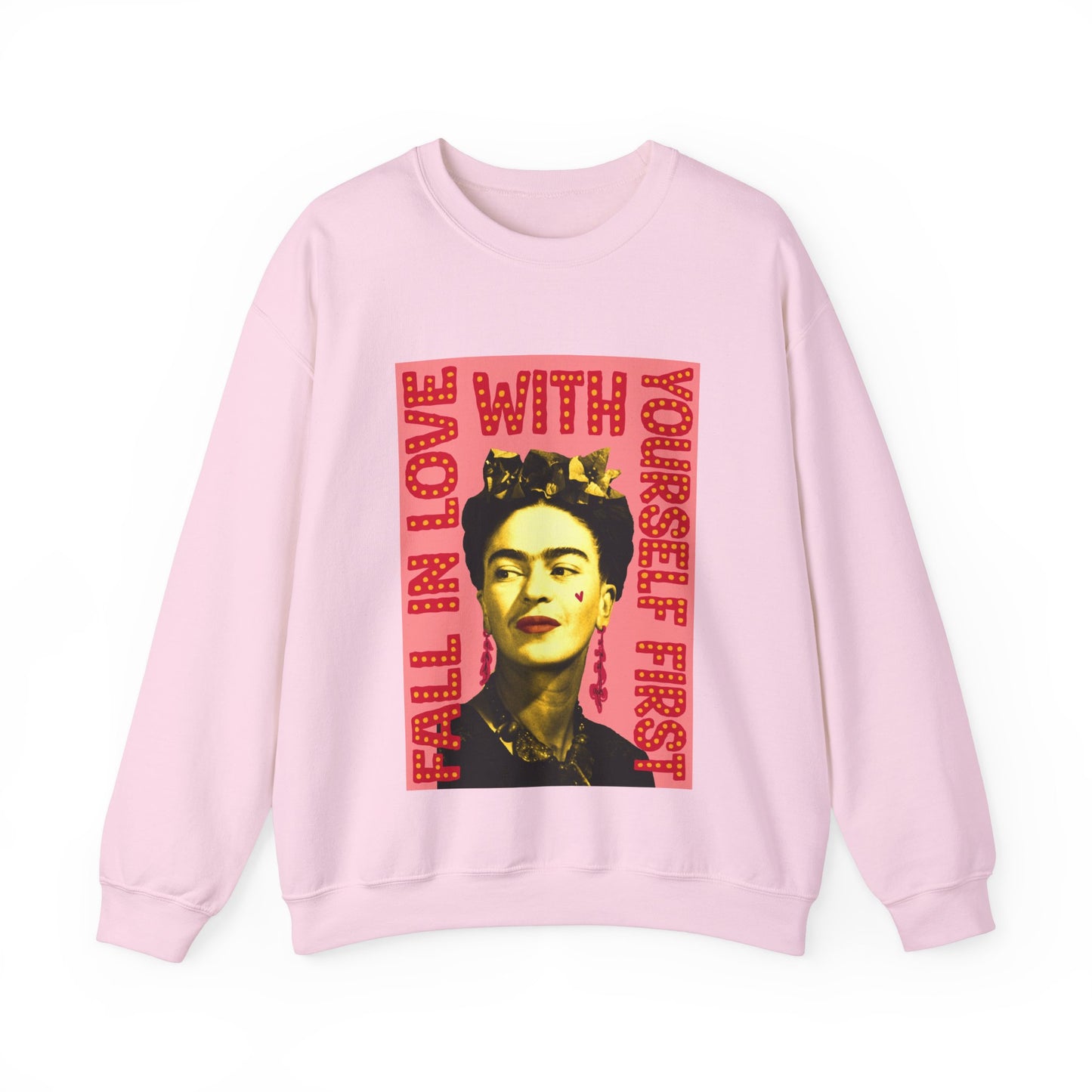 Love Yourself Frida Heavy Blend™ Crewneck Sweatshirt