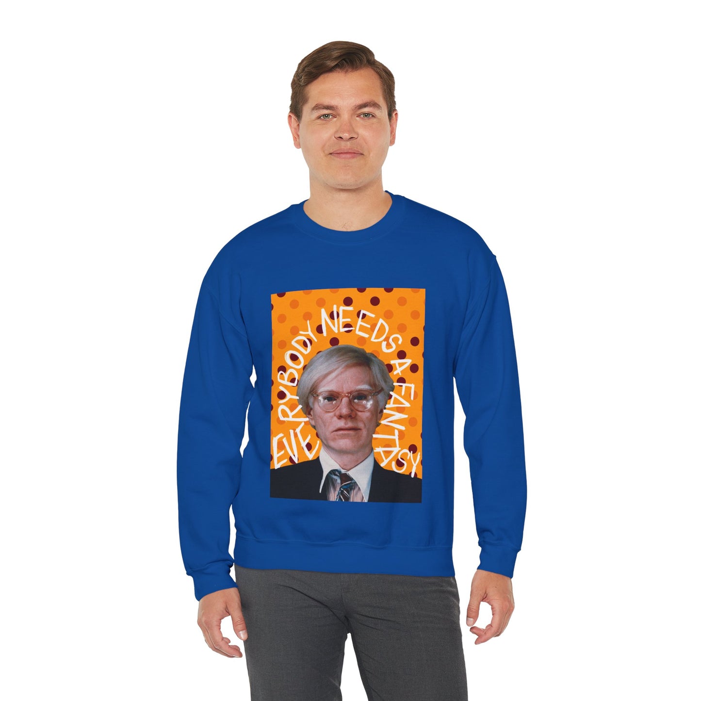 Fantasy Warhol-verse Heavy Blend™ Crewneck Sweatshirt