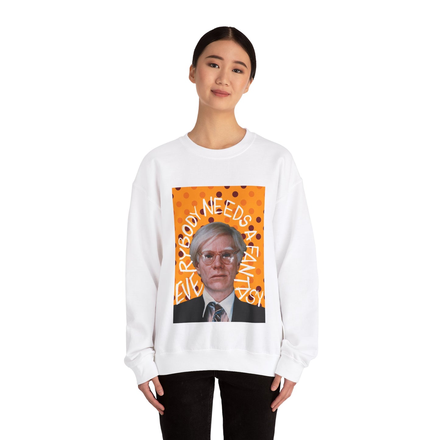 Fantasy Warhol-verse Heavy Blend™ Crewneck Sweatshirt