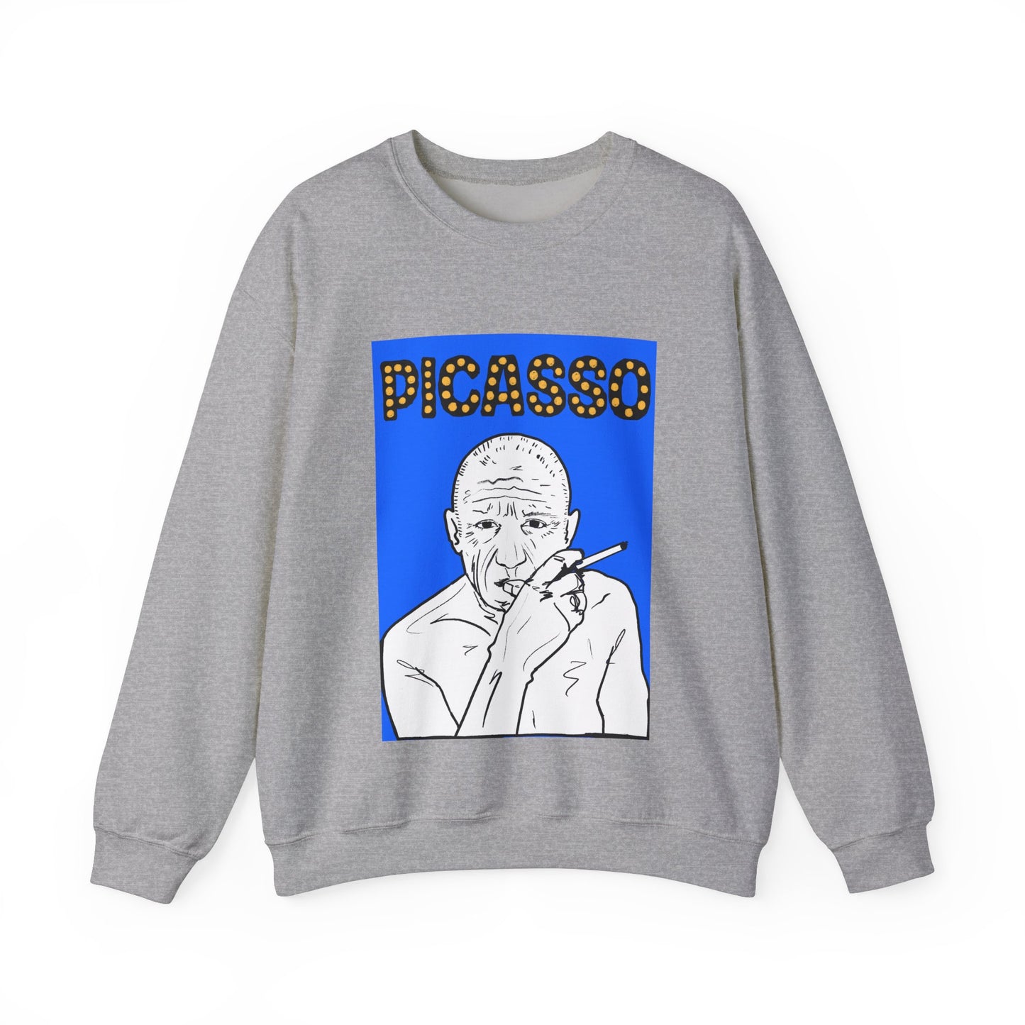 Picasso Blue Crewneck Sweatshirt