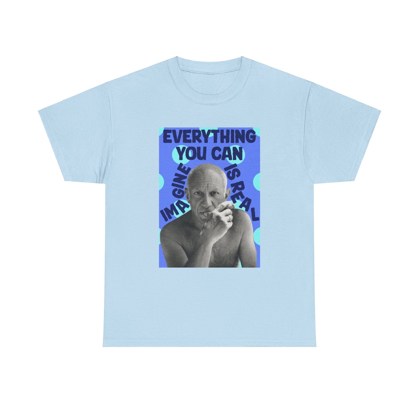 Picasso Real Blue Heavy Cotton Tee