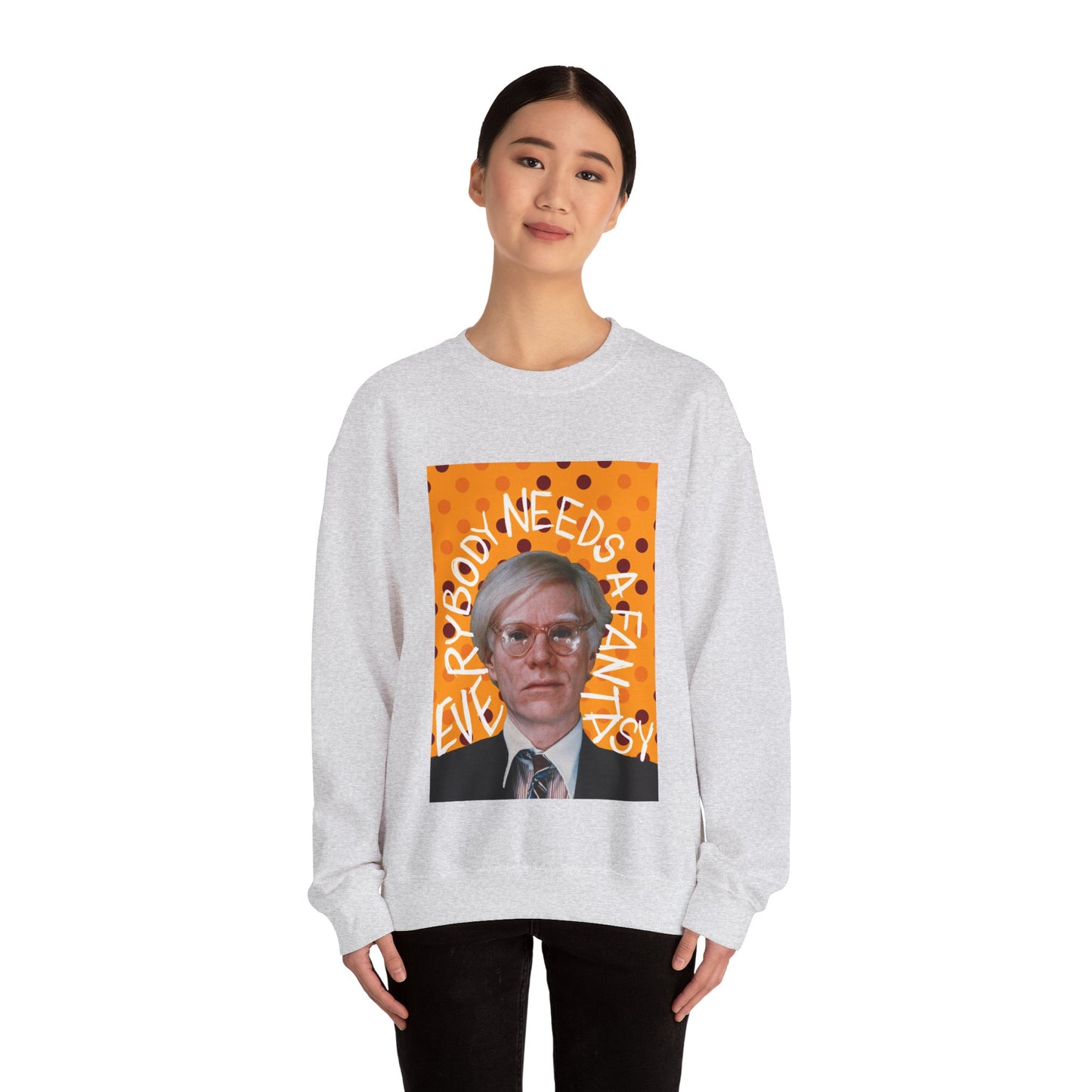 Fantasy Warhol-verse Heavy Blend™ Crewneck Sweatshirt