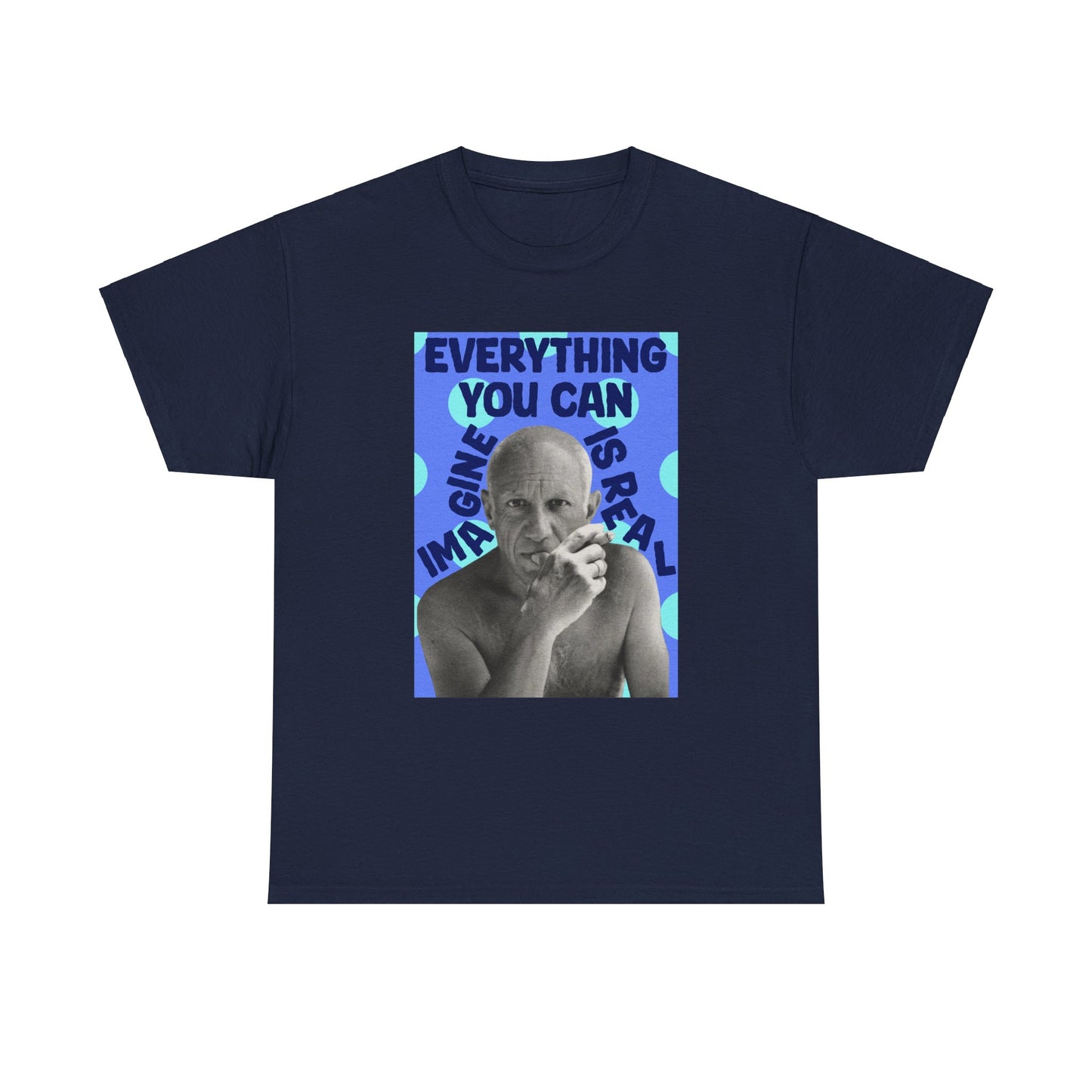 Picasso Real Blue Heavy Cotton Tee