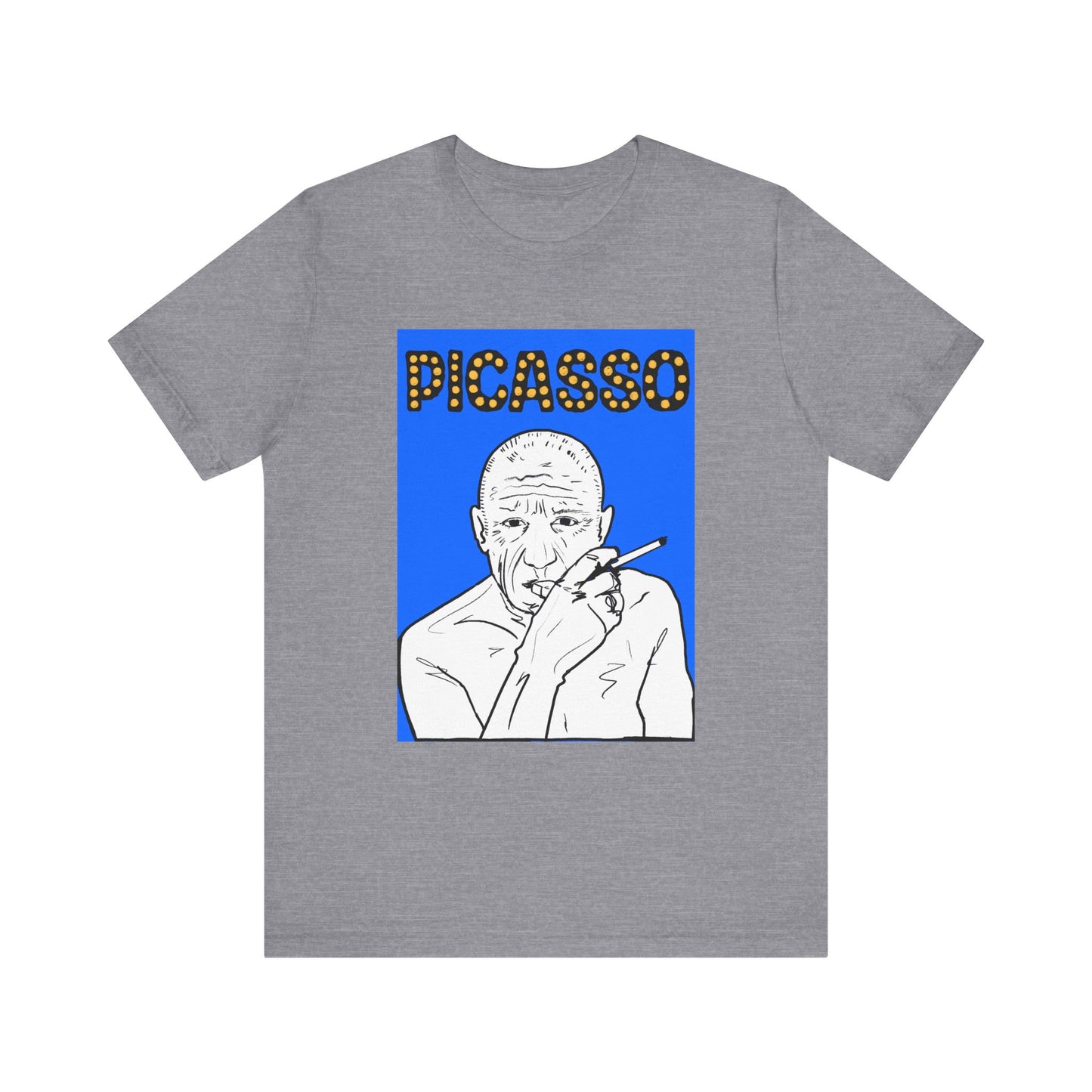 Picasso Blue Short Sleeve Tee