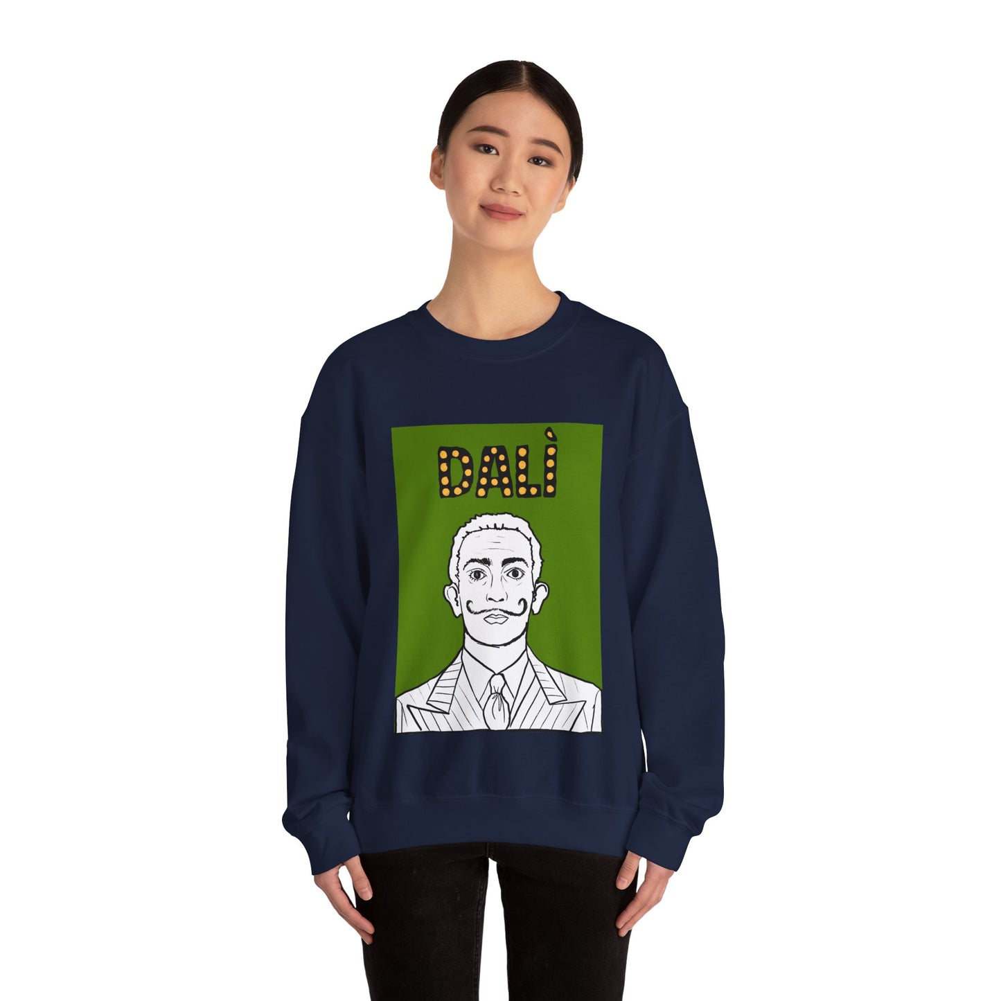 Dalí Green Crewneck Sweatshirt