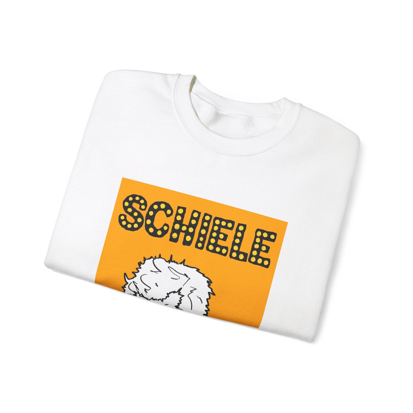 Schiele Yellow Crewneck Sweatshirt