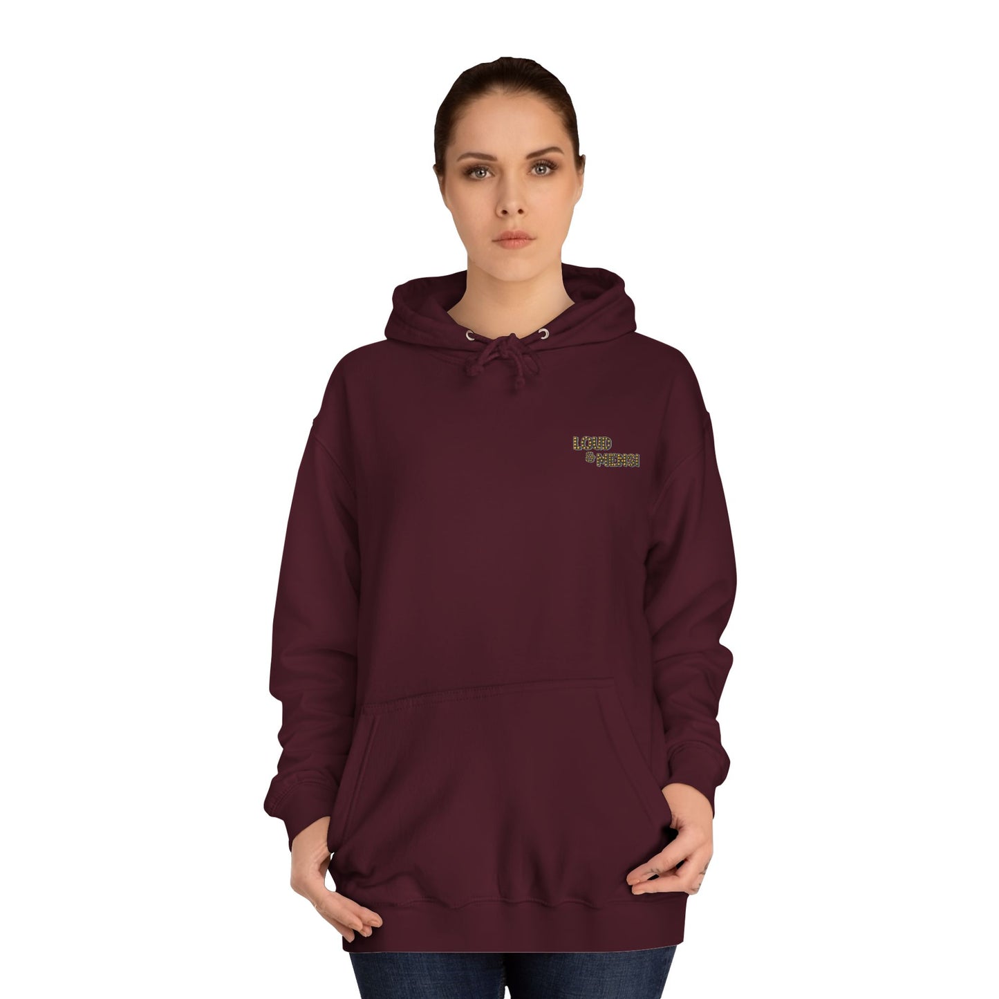 Not Boring Warhol Blue Hoodie
