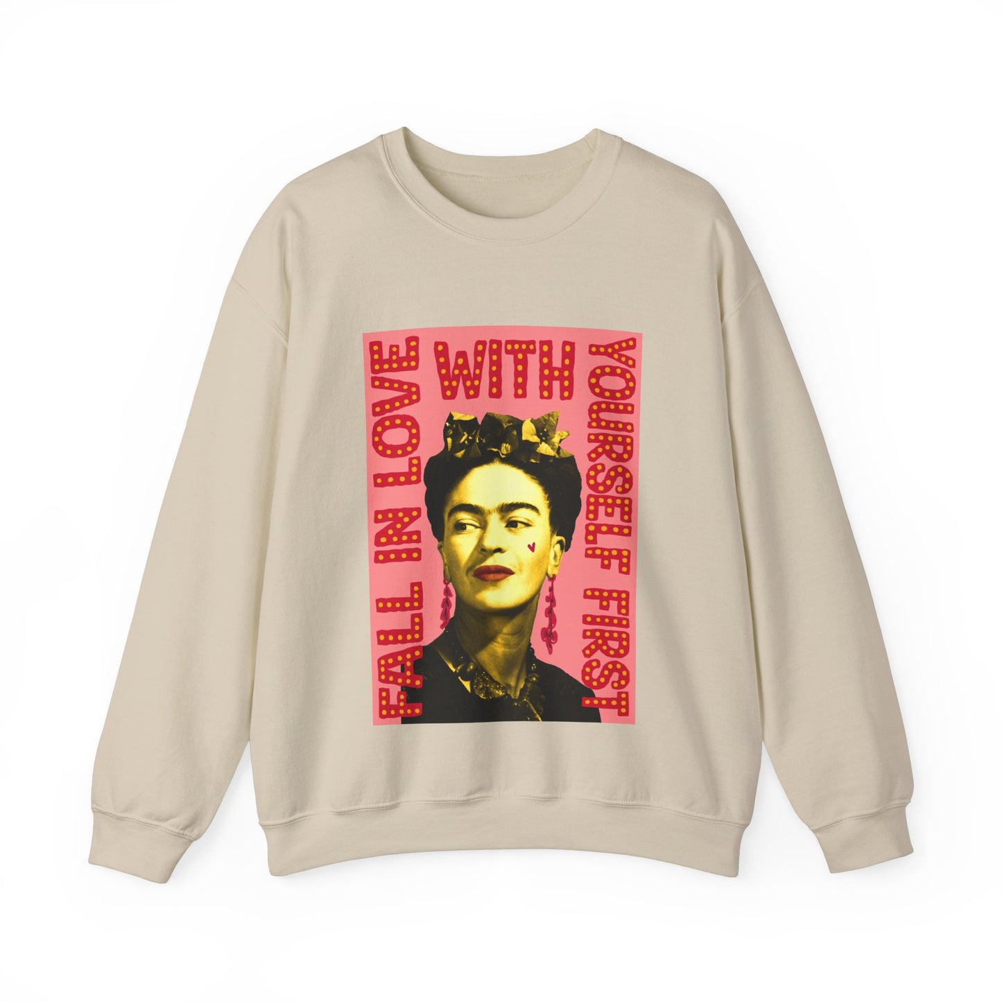 Love Yourself Frida Heavy Blend™ Crewneck Sweatshirt