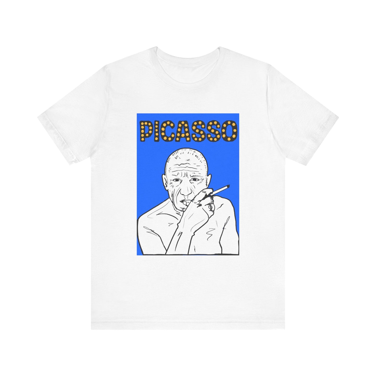 Picasso Blue Short Sleeve Tee