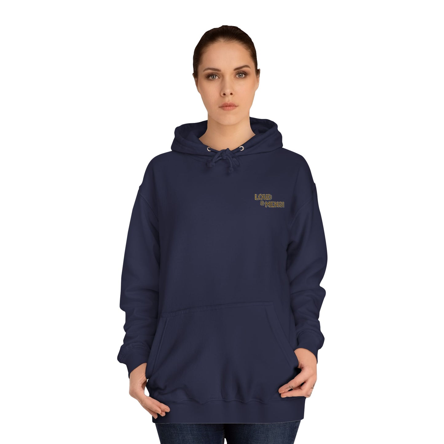 Not Boring Warhol Blue Hoodie