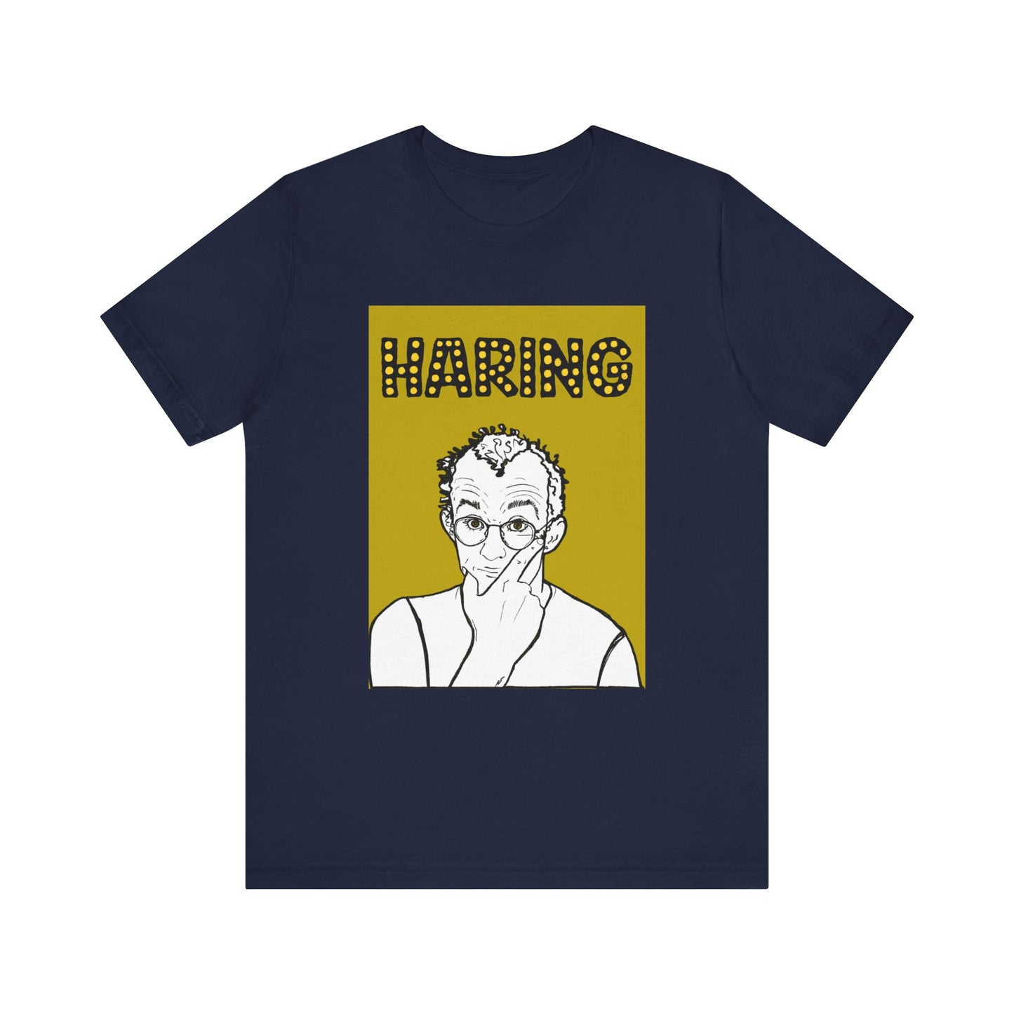 Haring Mustard Short Sleeve Tee