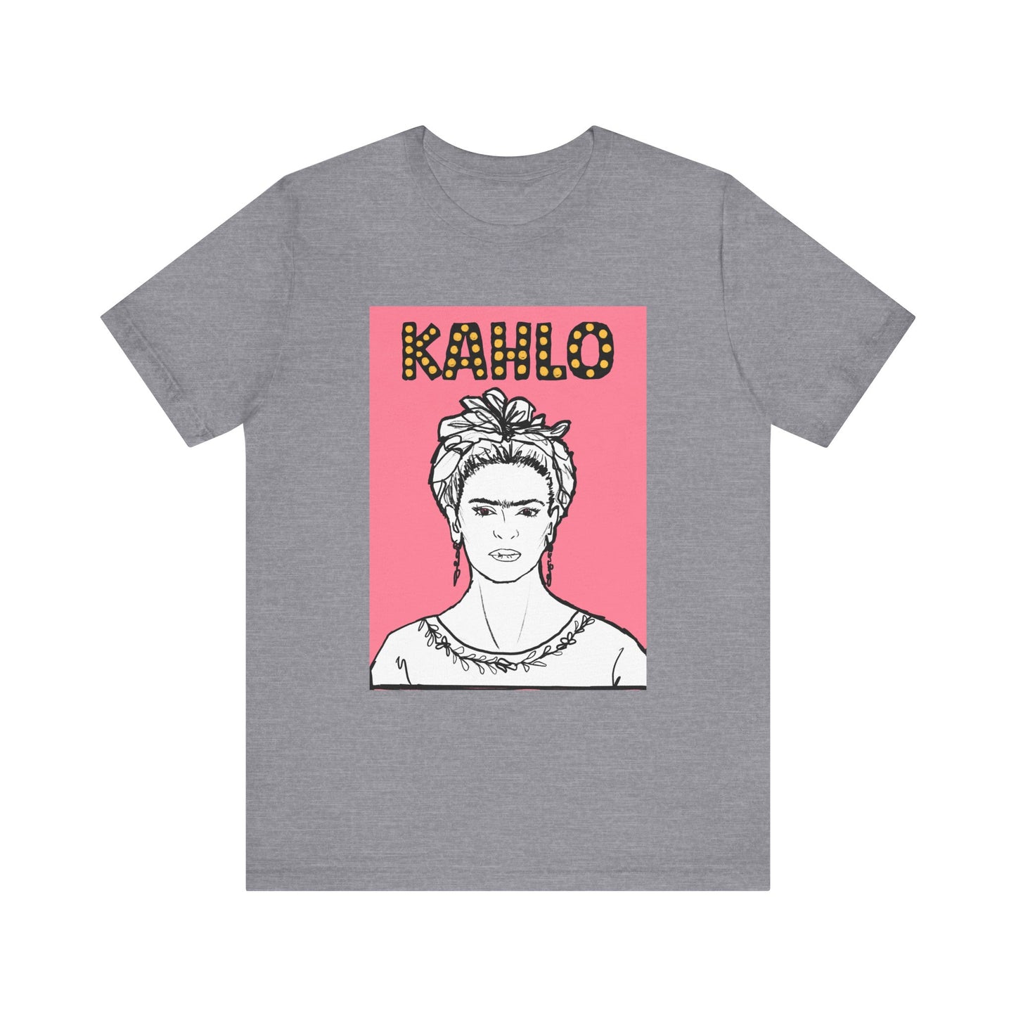 Kahlo Pink Short Sleeve Tee