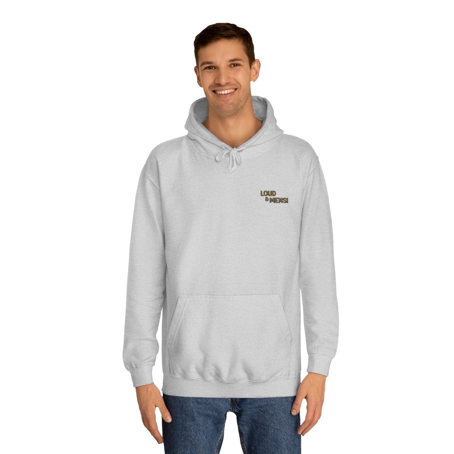 Not Boring Warhol Blue Hoodie