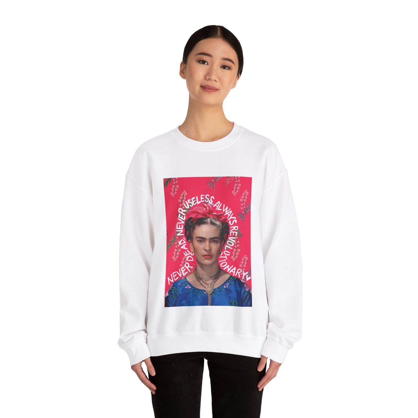 Powerful Frida Heavy Blend™ Crewneck Sweatshirt