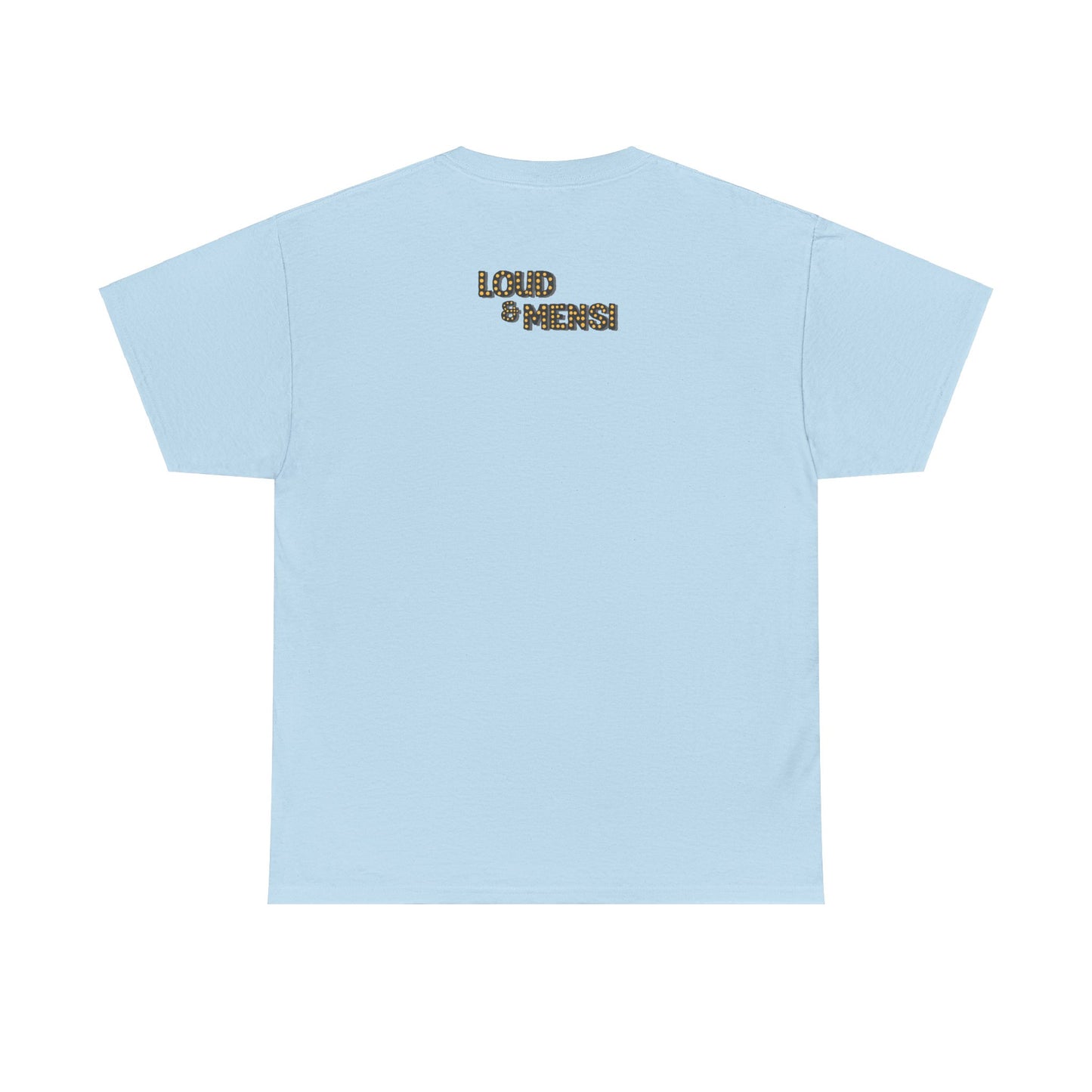 Not Boring Warhol Blue Heavy Cotton Tee