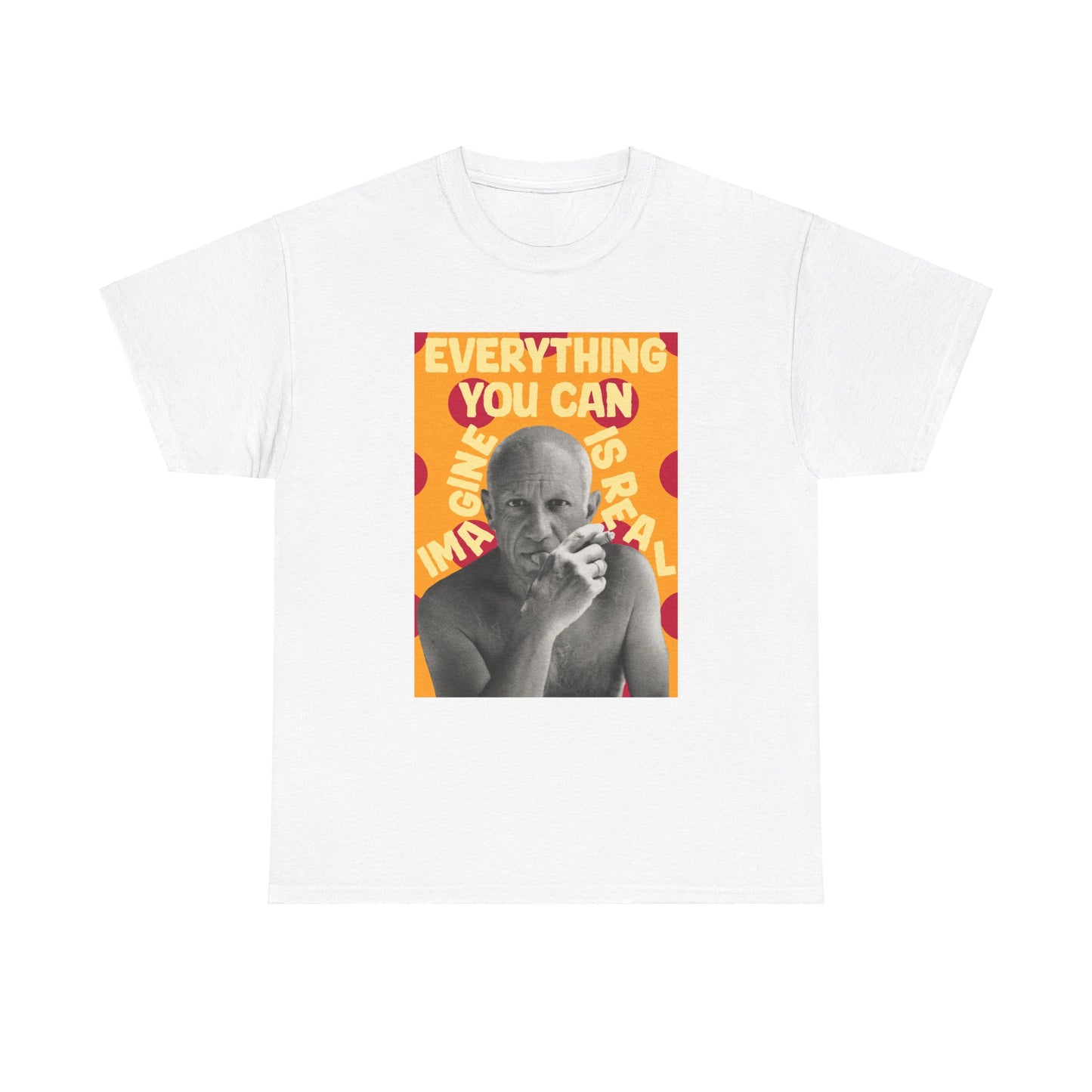 Picasso Real Orange Heavy Cotton Tee