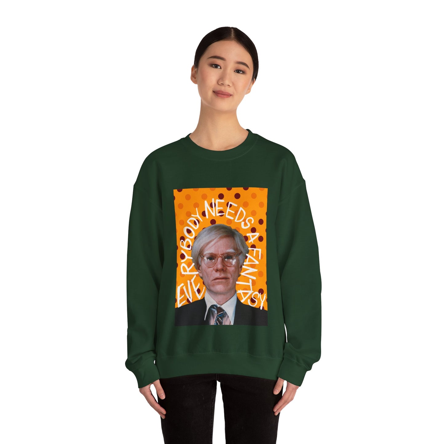 Fantasy Warhol-verse Heavy Blend™ Crewneck Sweatshirt
