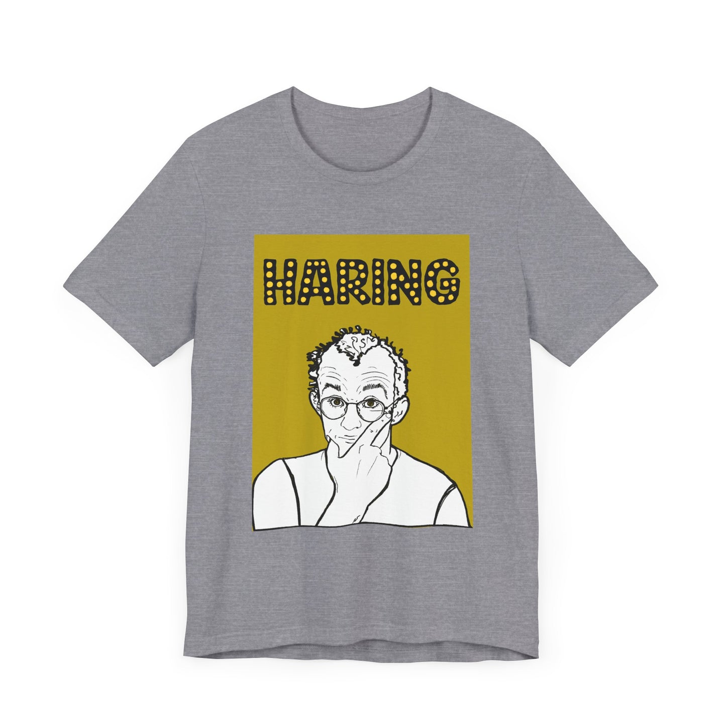 Haring Mustard Short Sleeve Tee