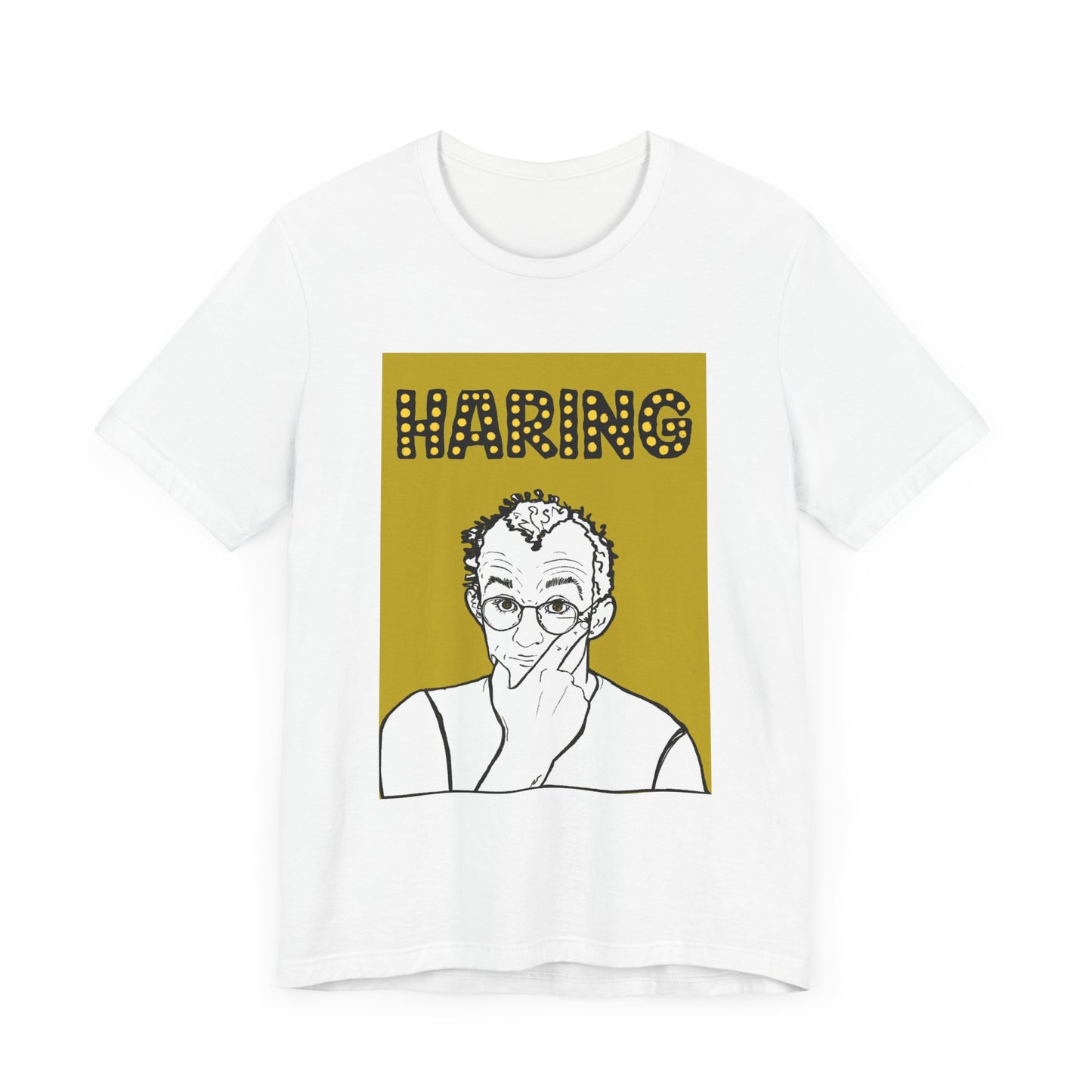 Haring Mustard Short Sleeve Tee