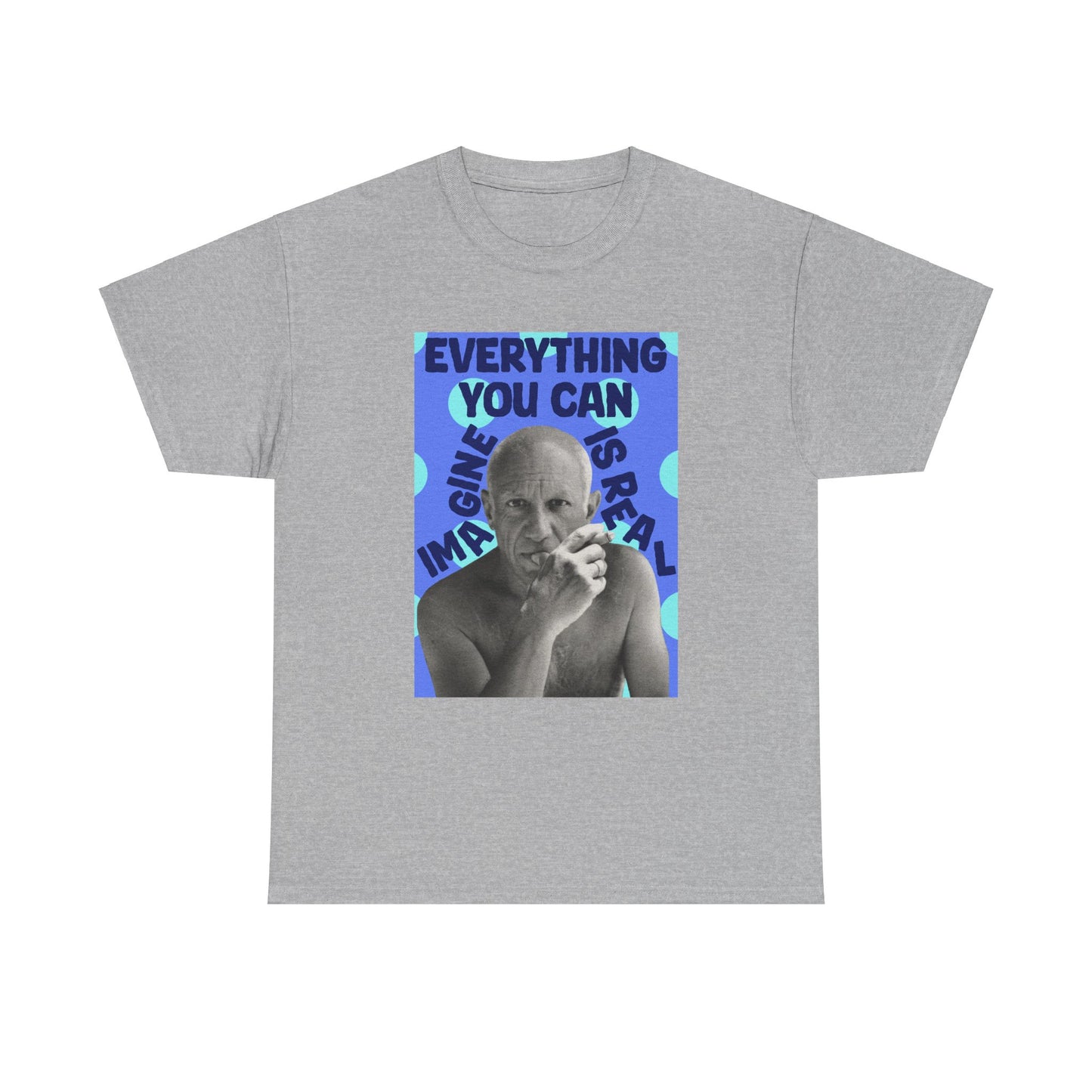 Picasso Real Blue Heavy Cotton Tee