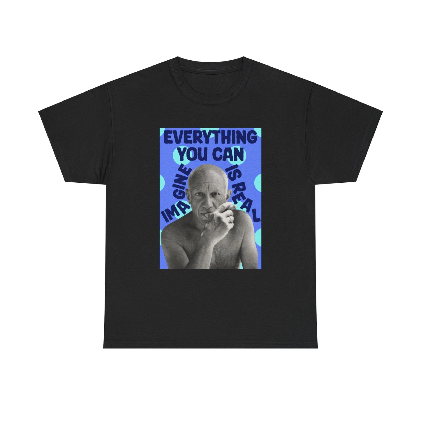 Picasso Real Blue Heavy Cotton Tee