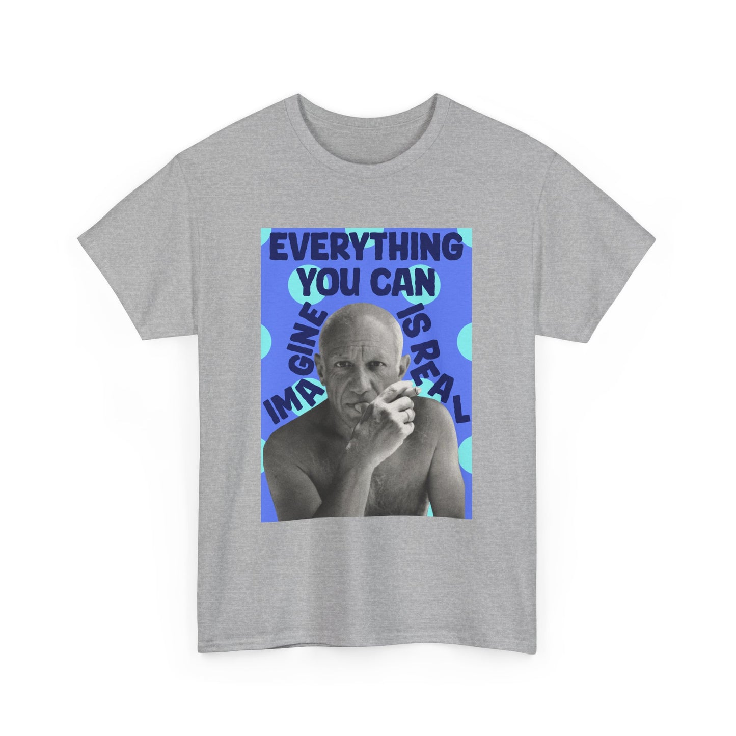 Picasso Real Blue Heavy Cotton Tee